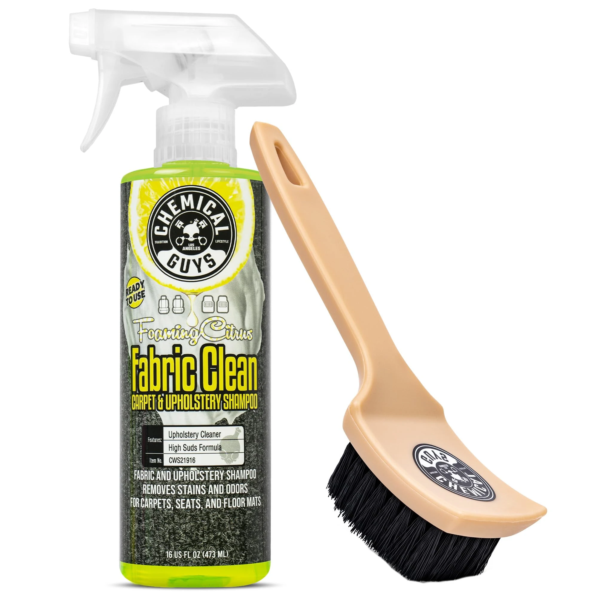 Chemical Guys, Citrus Fabric & Carpet Cleaner Spray with supplied product image