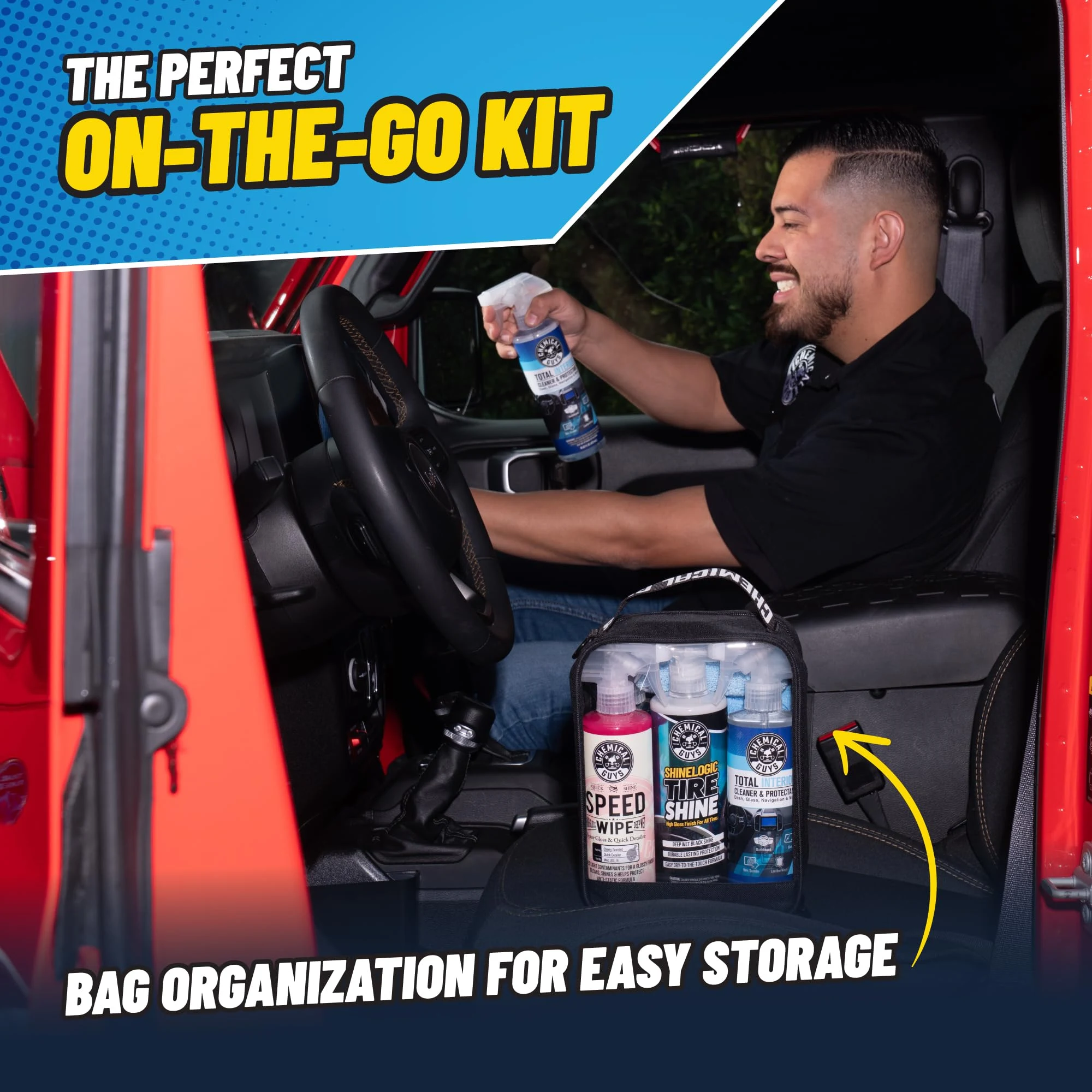 Chemical Guys Exterior Express Car Wash Kit, Soap & Cleaner, On the Go product photo, view 5 of 7