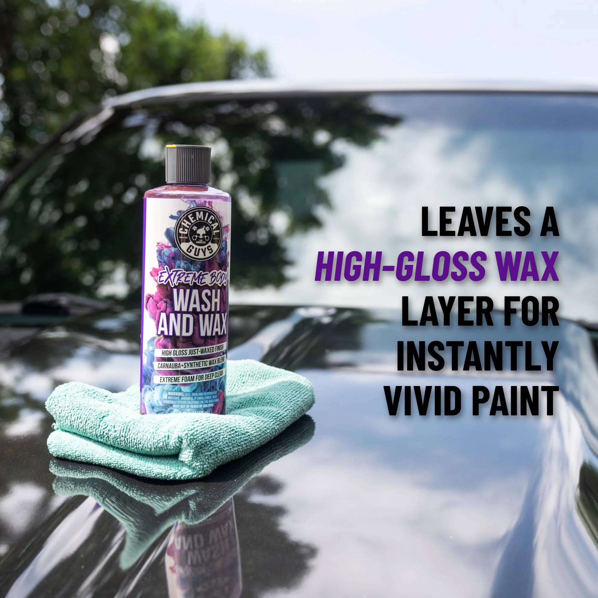 Chemical Guys Extreme Bodywash & Wax Car Wash Soap product photo, view 5 of 7