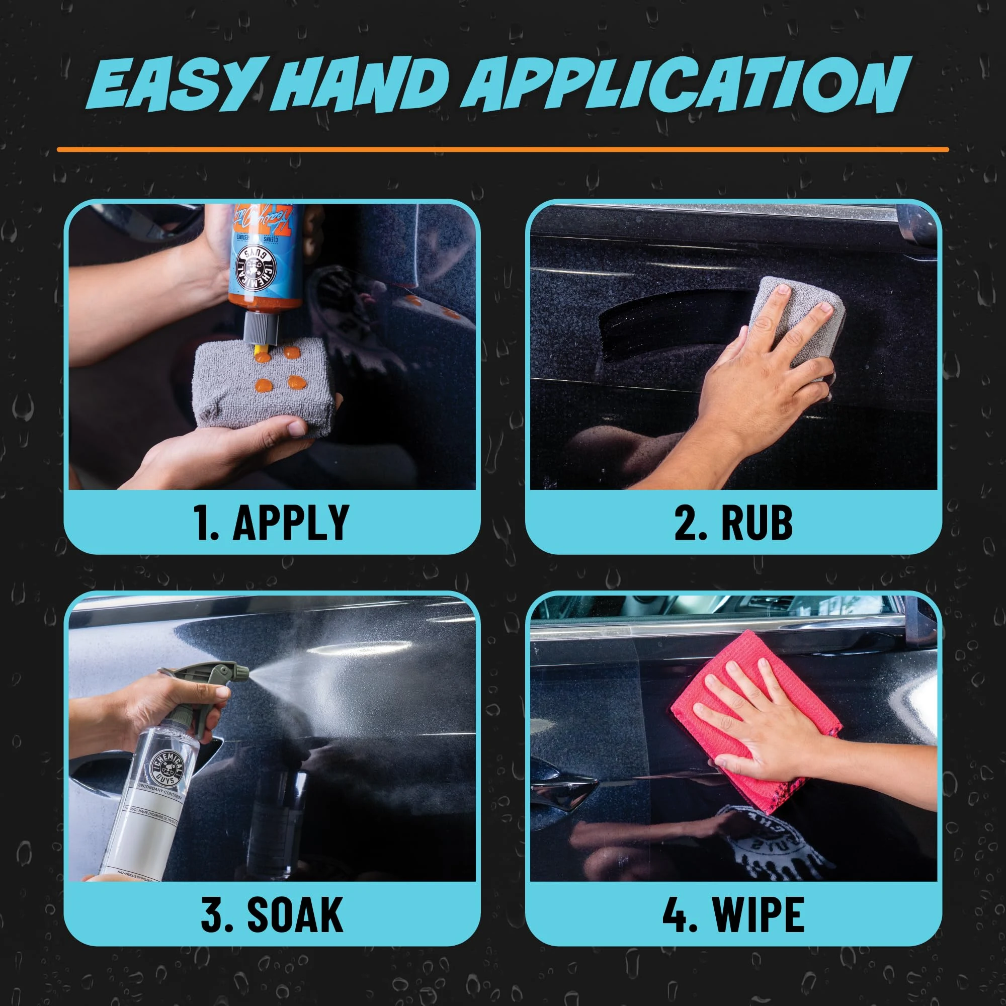 Chemical Guys Heavy Duty Water Spot Remover Kit for Car Paint & product photo, view 7 of 7