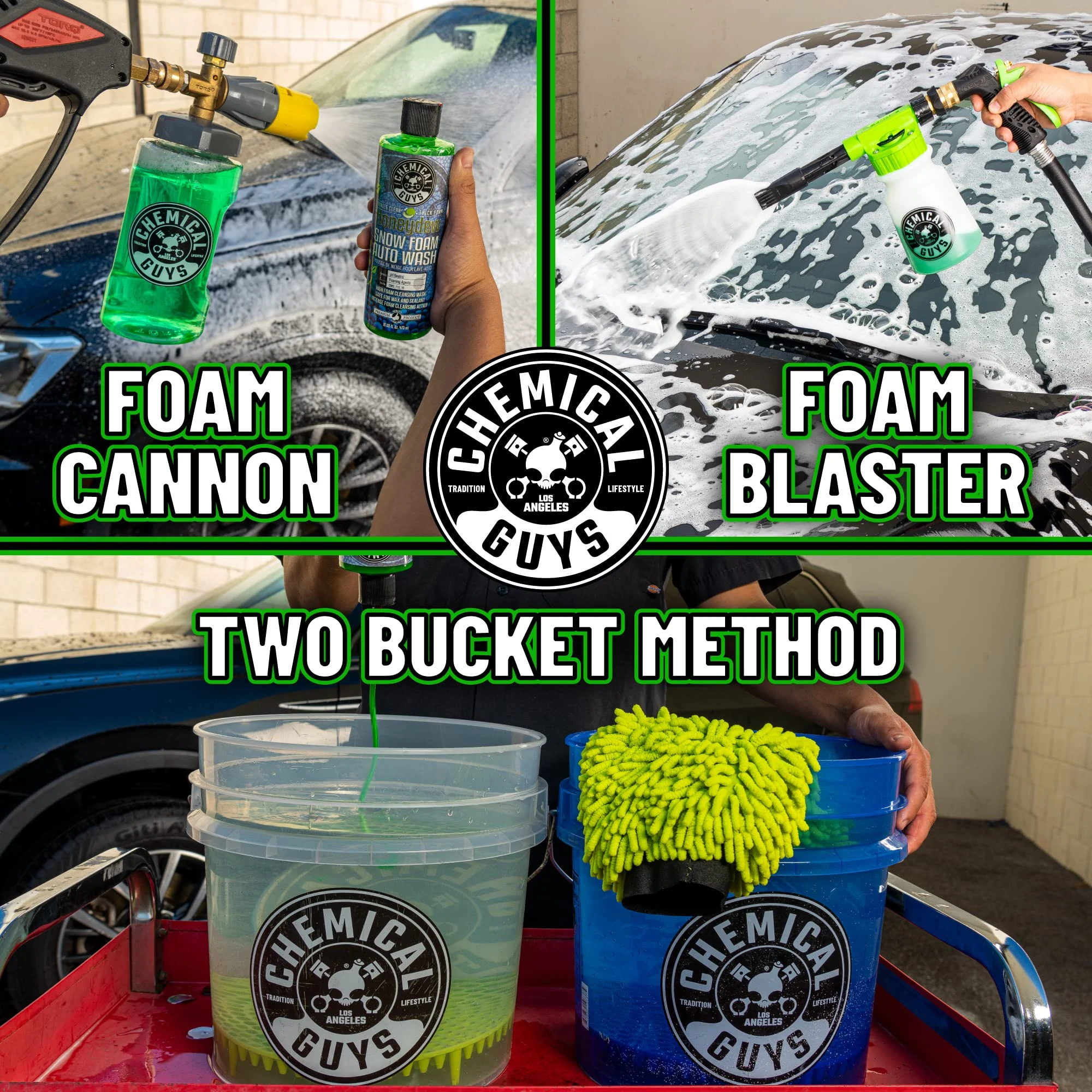 Chemical Guys Honeydew Snow Foam Car Wash Soap product view 3