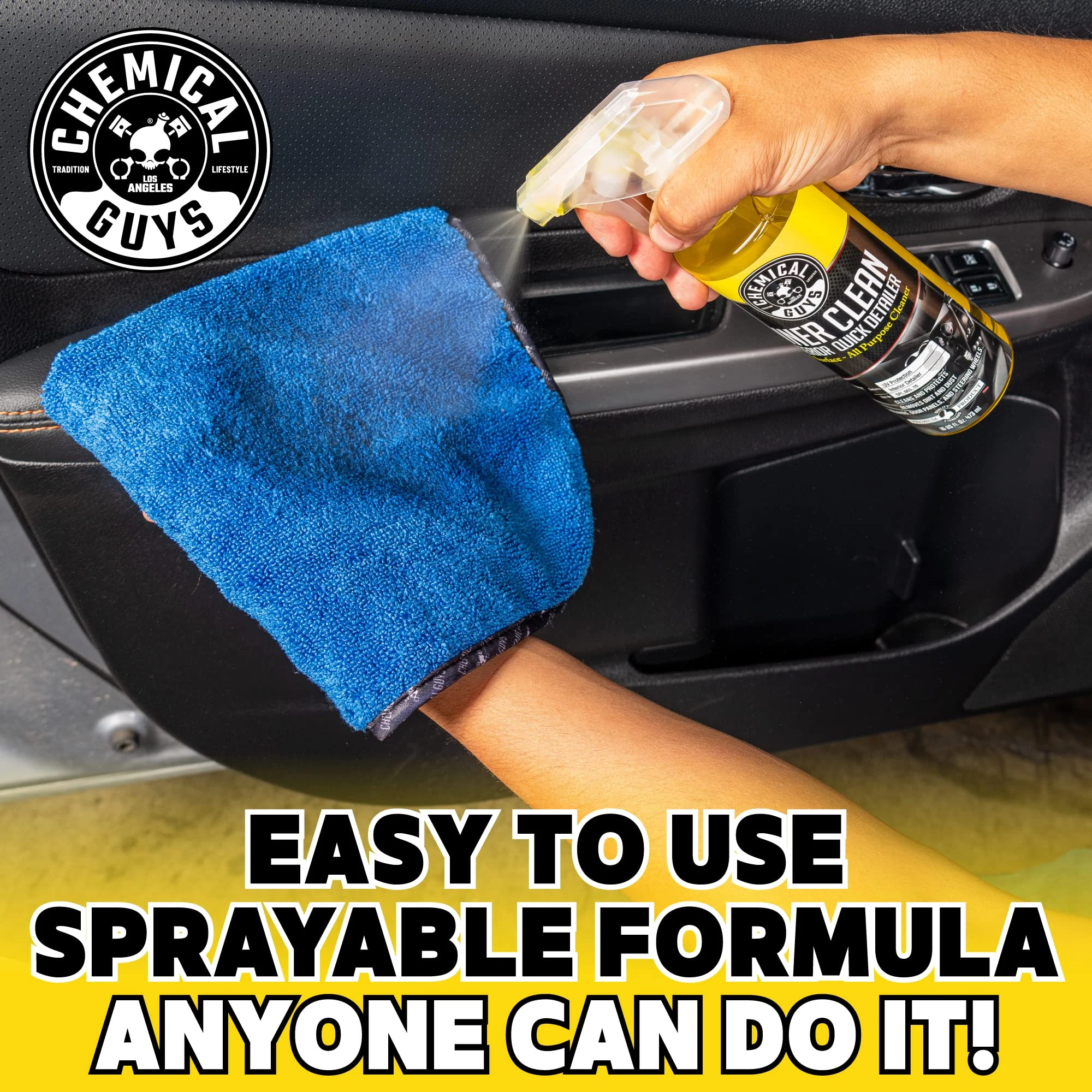 Chemical Guys InnerClean Interior Quick Detailer & Protectant Spray, 16 oz product photo, view 6 of 7