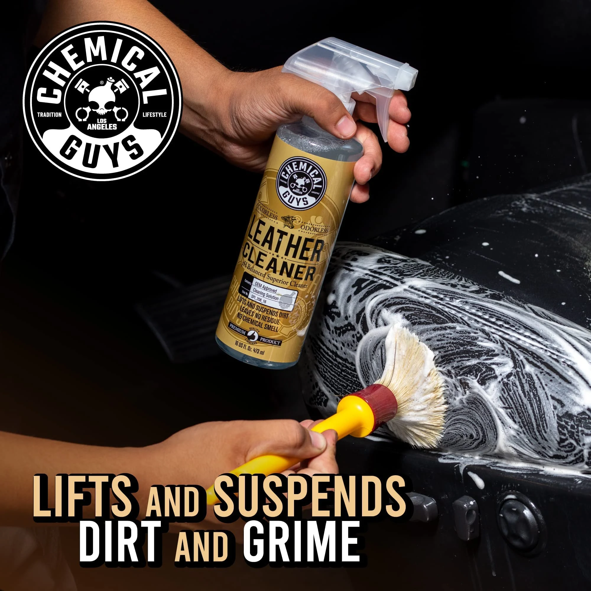 Chemical Guys, Leather Cleaner & Conditioner Kit for Cars supplied product image