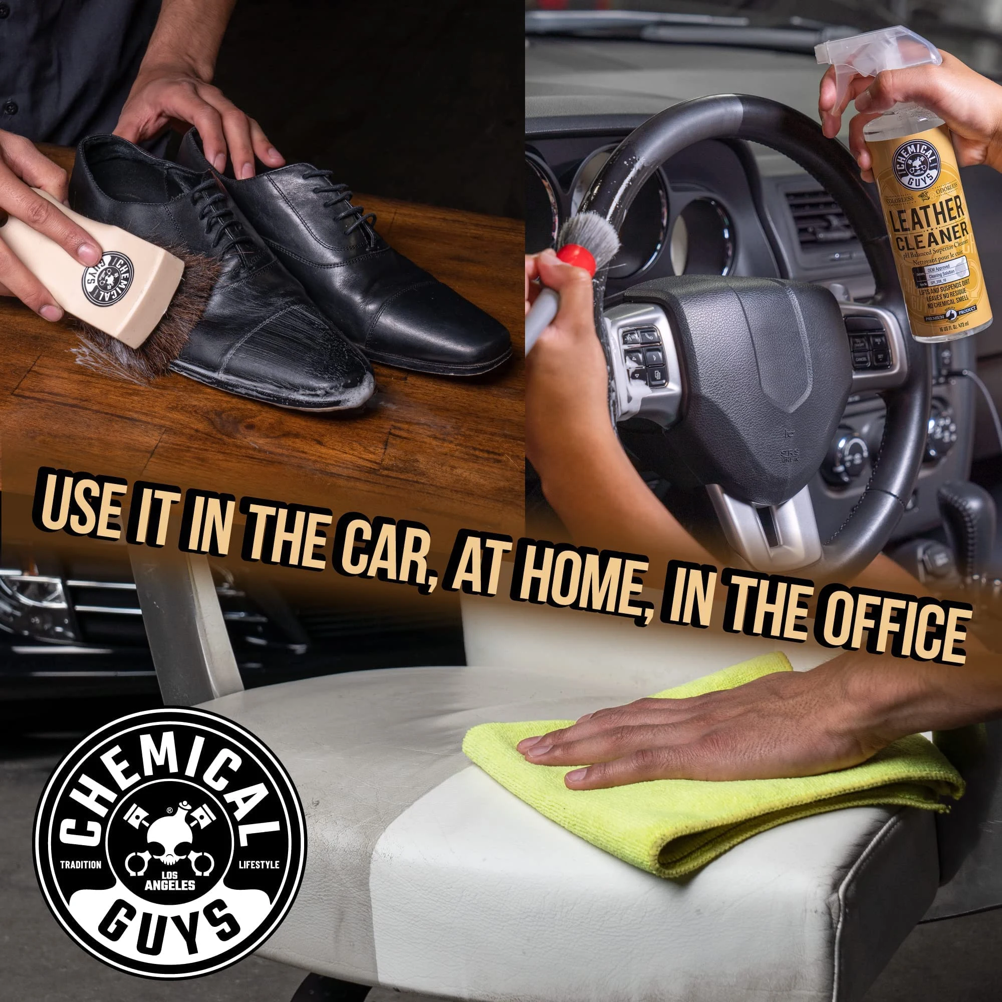 Chemical Guys, Leather Cleaner & Conditioner product view 4