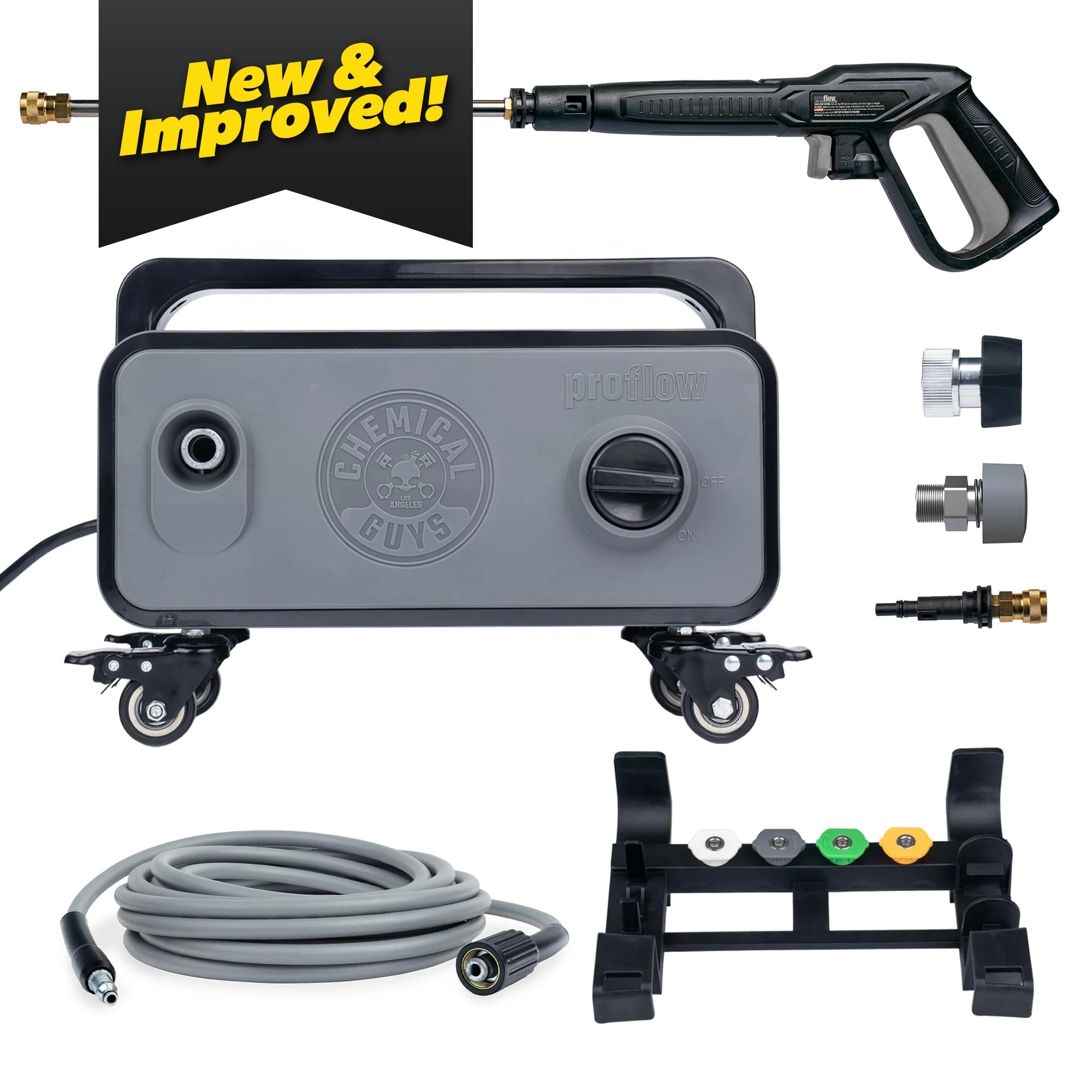 Chemical Guys PM2000 PRO Electric Pressure Washer, 2030 PSI, 25 ft Hose product photo, view 3 of 8