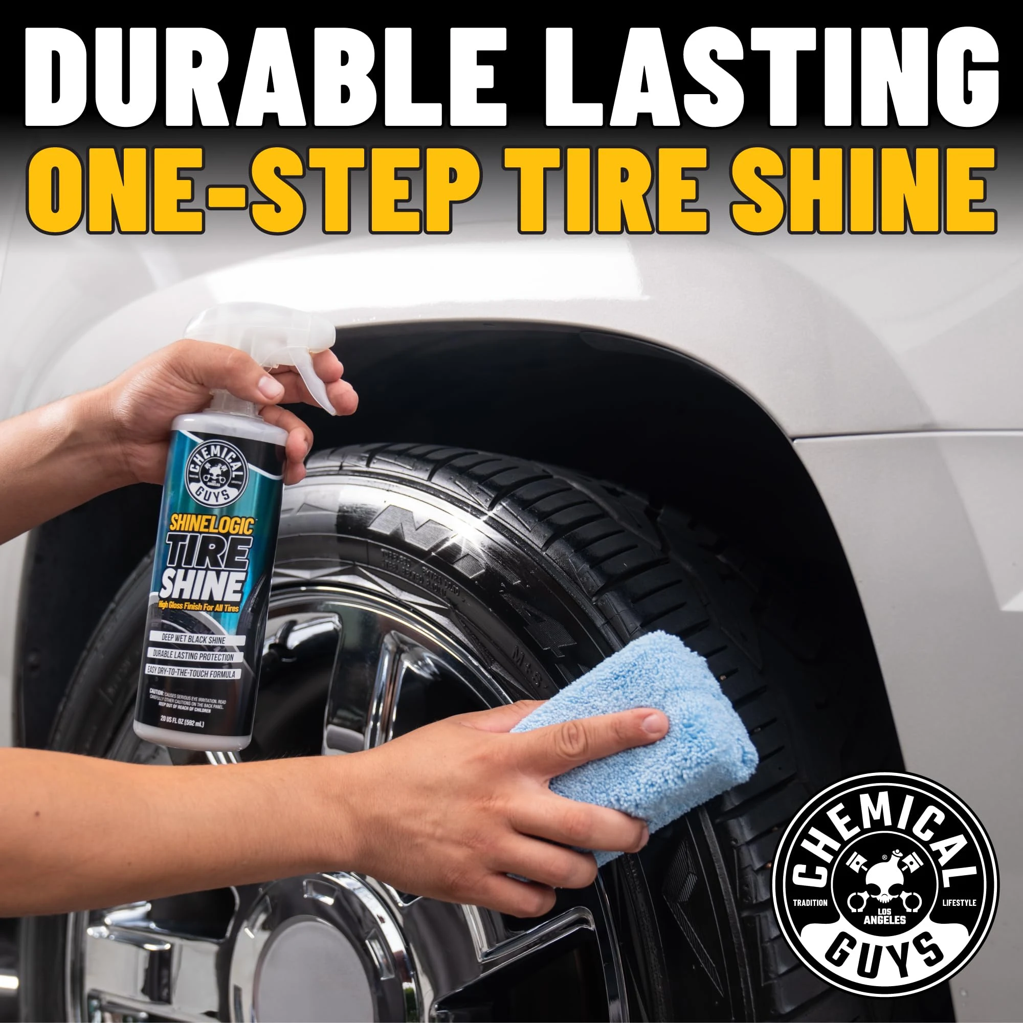 Chemical Guys, ShineLogic Deep Wet Black Tire Shine supplied product image