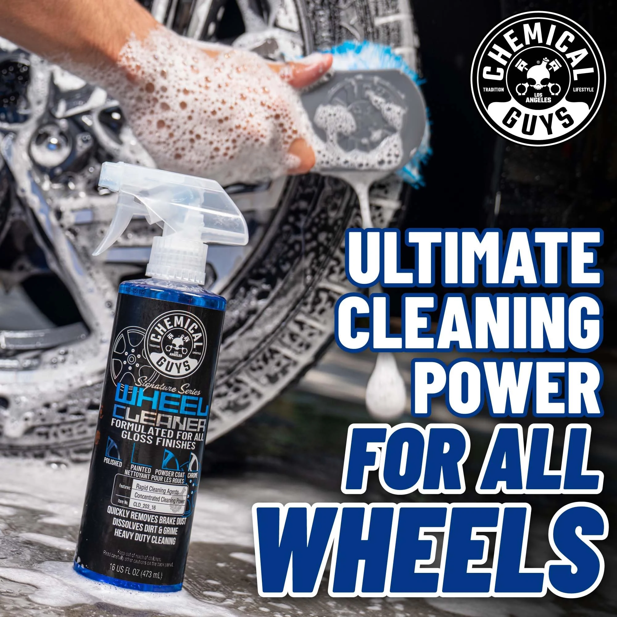 Chemical Guys Signature Series Wheel Cleaner Spray for All Finishes, 16 oz product photo, view 5 of 7