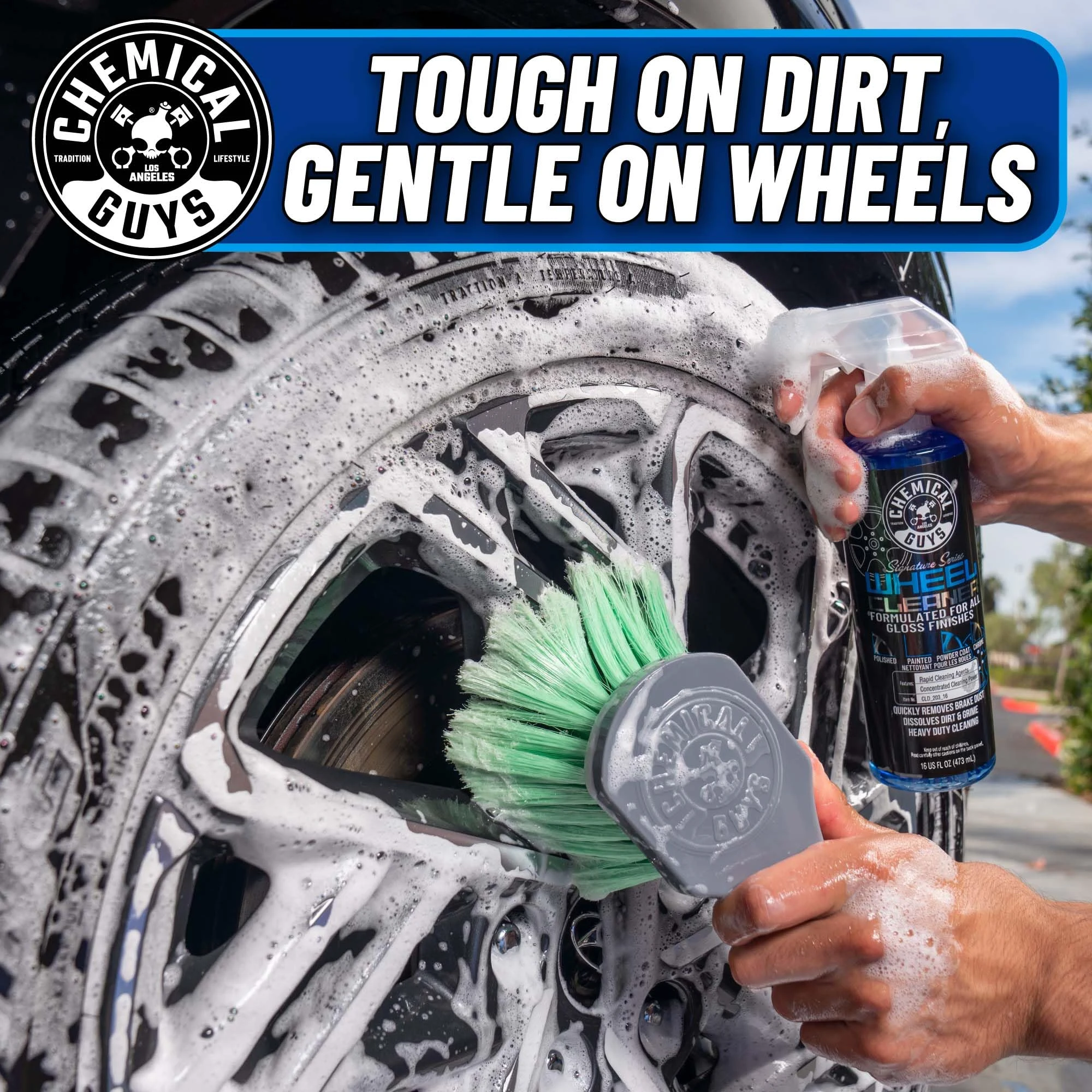 Chemical Guys Signature Series Wheel Cleaner Spray for All Finishes, 16 oz product photo, view 6 of 7