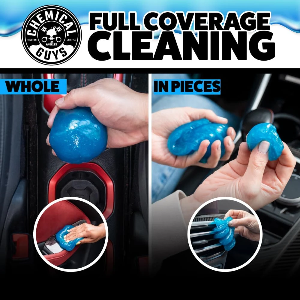 Chemical Guys Sticky Icky Car Cleaning Gel, Green Apple, 4 Pk product photo, view 5 of 6
