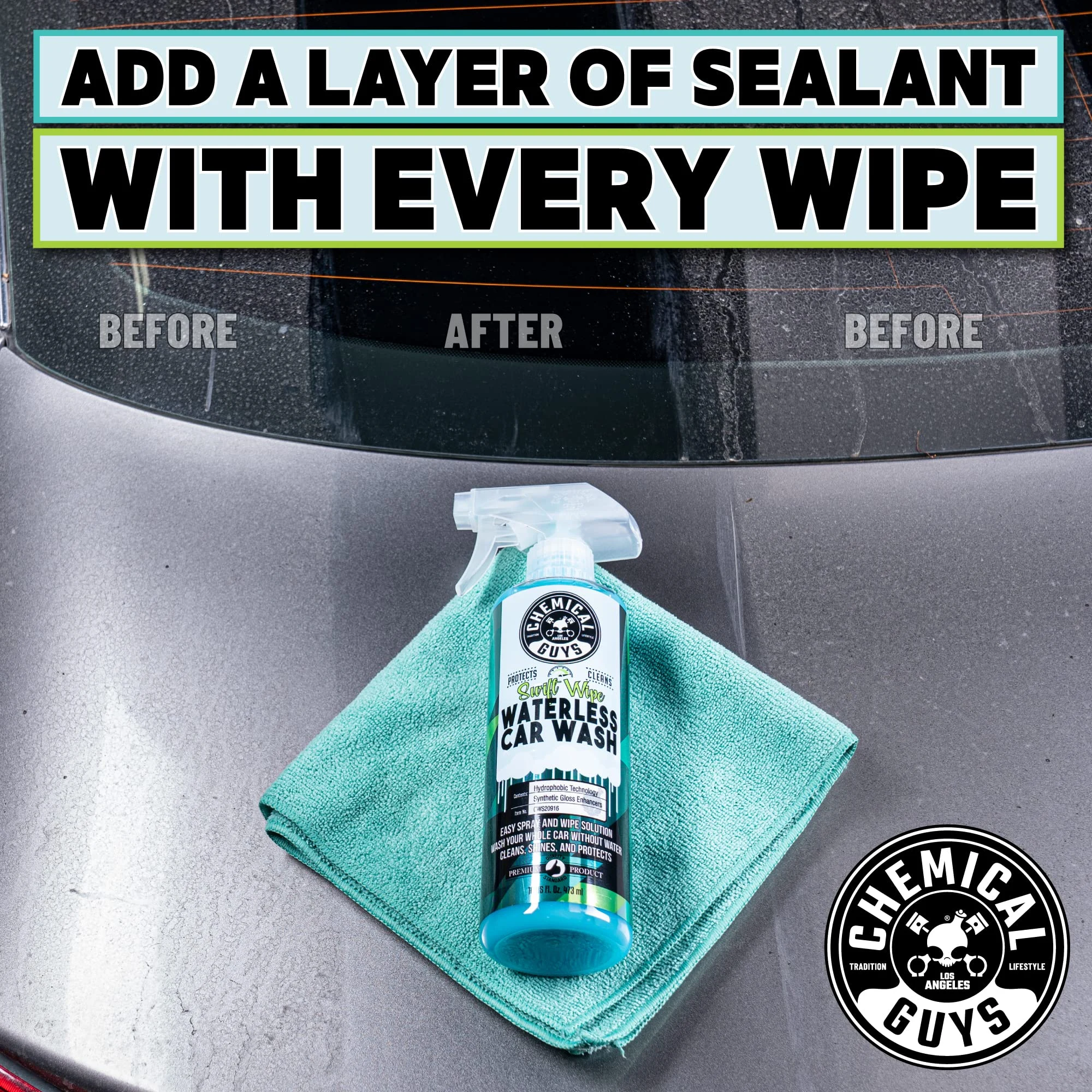 Chemical Guys, Swift Wipe Waterless Car Wash product view 4