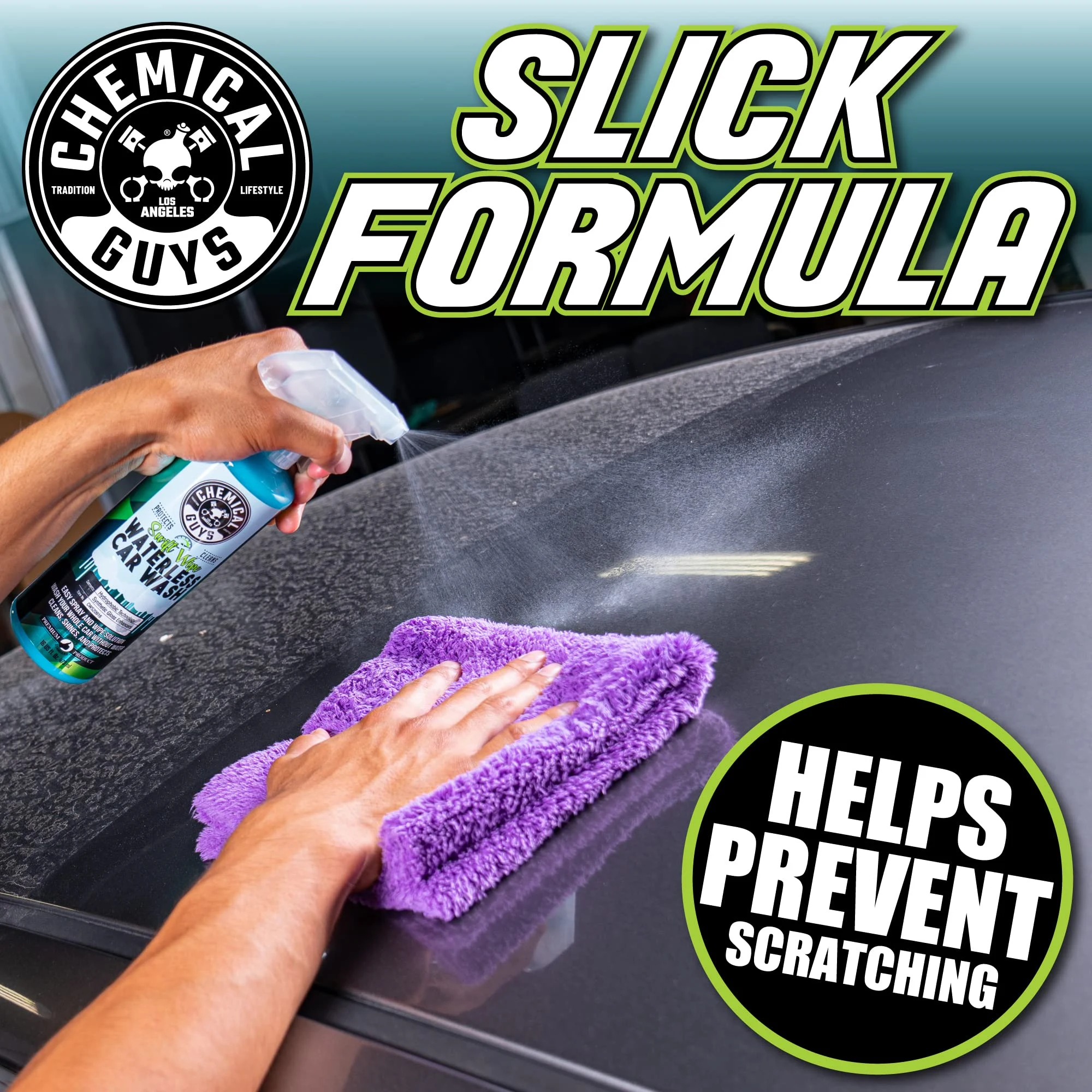 Chemical Guys Swift Wipe Waterless Car Wash Spray, High Lubrication, 16 oz product photo, view 7 of 7