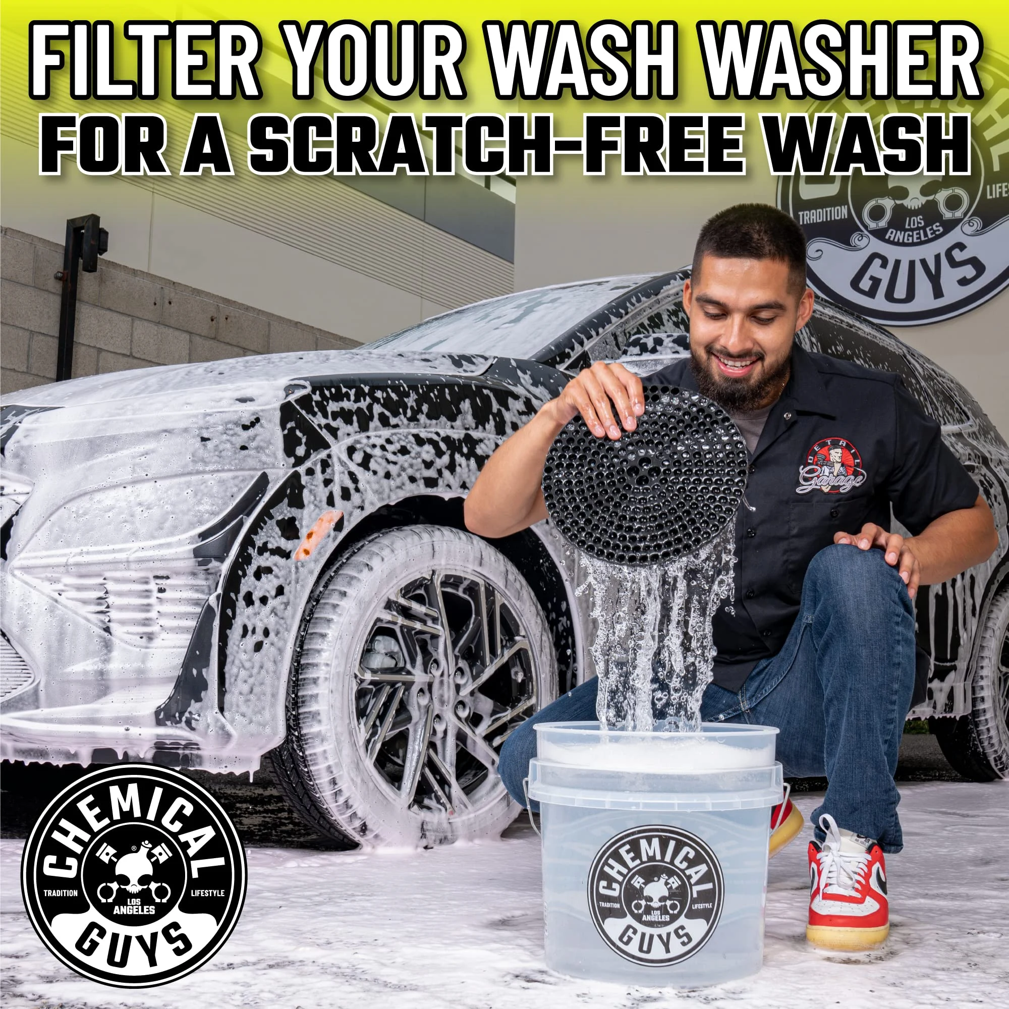 Chemical Guys, Ultimate Car Wash Bucket Kit product view 3