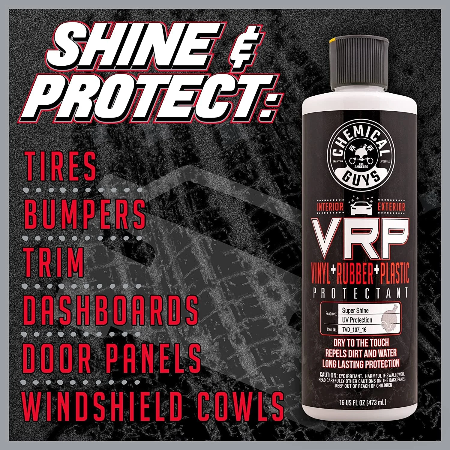 Chemical Guys, VRP Vinyl, Rubber & Plastic product view 3