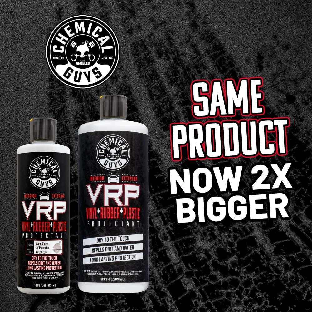 Chemical Guys VRP Vinyl, Rubber & Plastic Dressing, Dry to Touch, 32 oz product photo, view 7 of 7