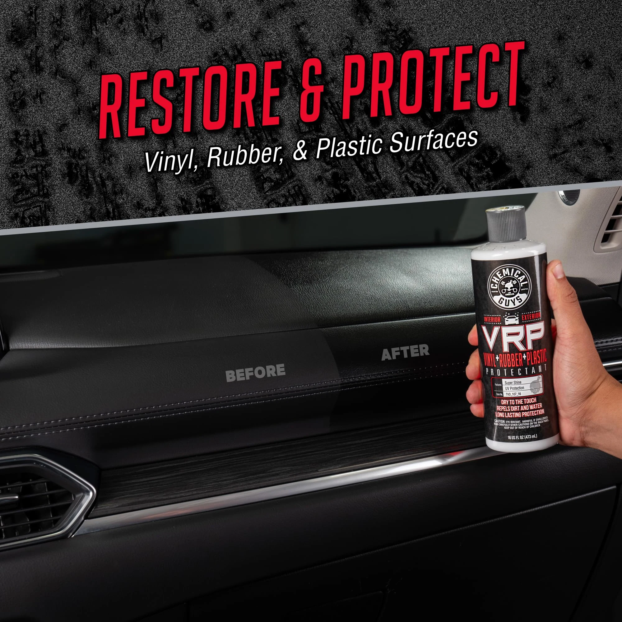 Chemical Guys, VRP Vinyl, Rubber & Plastic product view 3