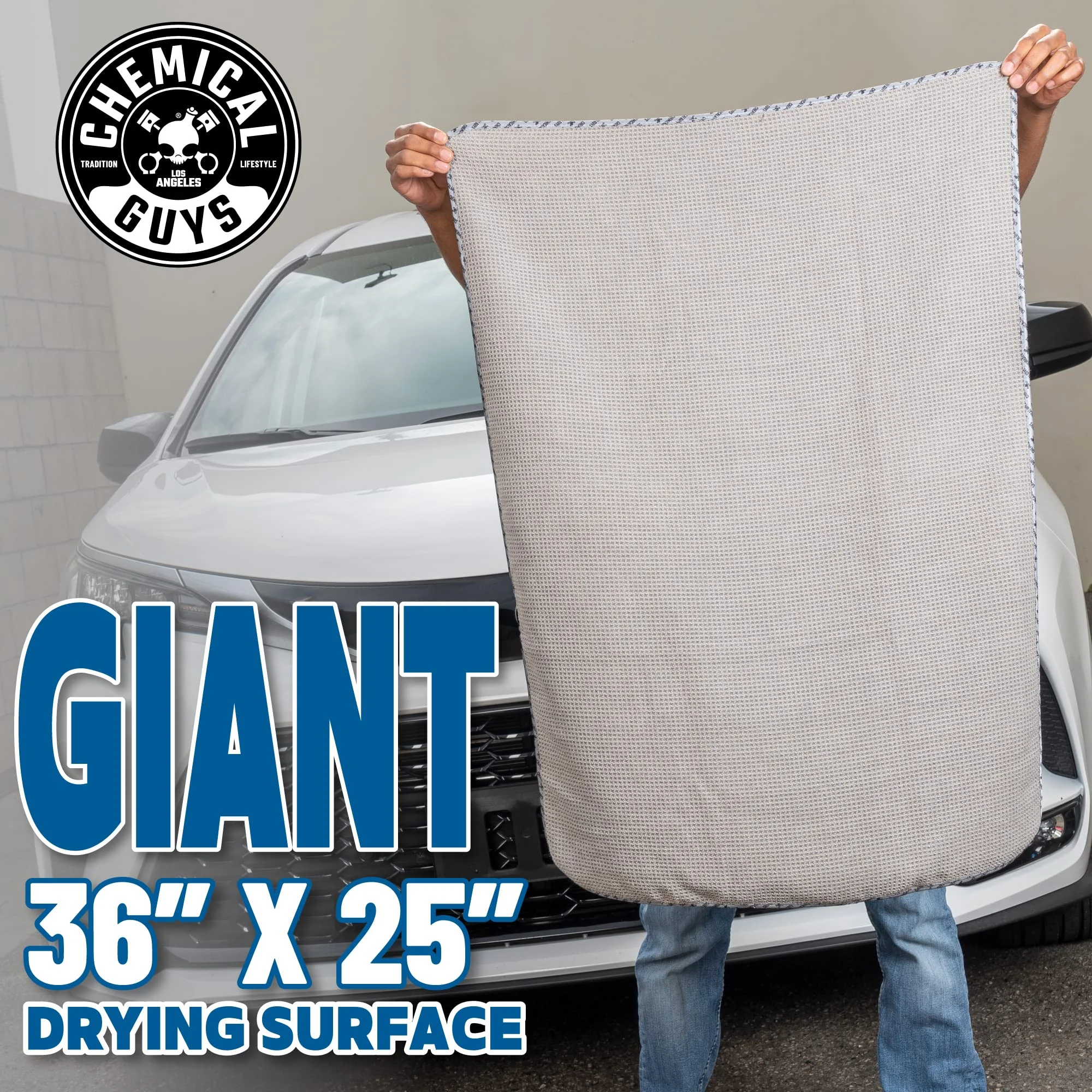 Chemical Guys, Waffle Weave Gray Matter product view 3