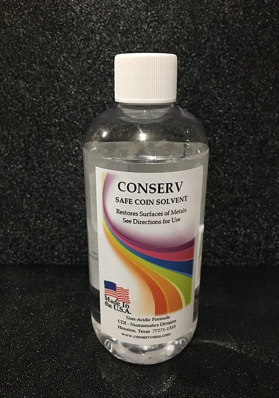 Conserv Safe Coin Solvent - 8 Ounce Bottle supplied product image