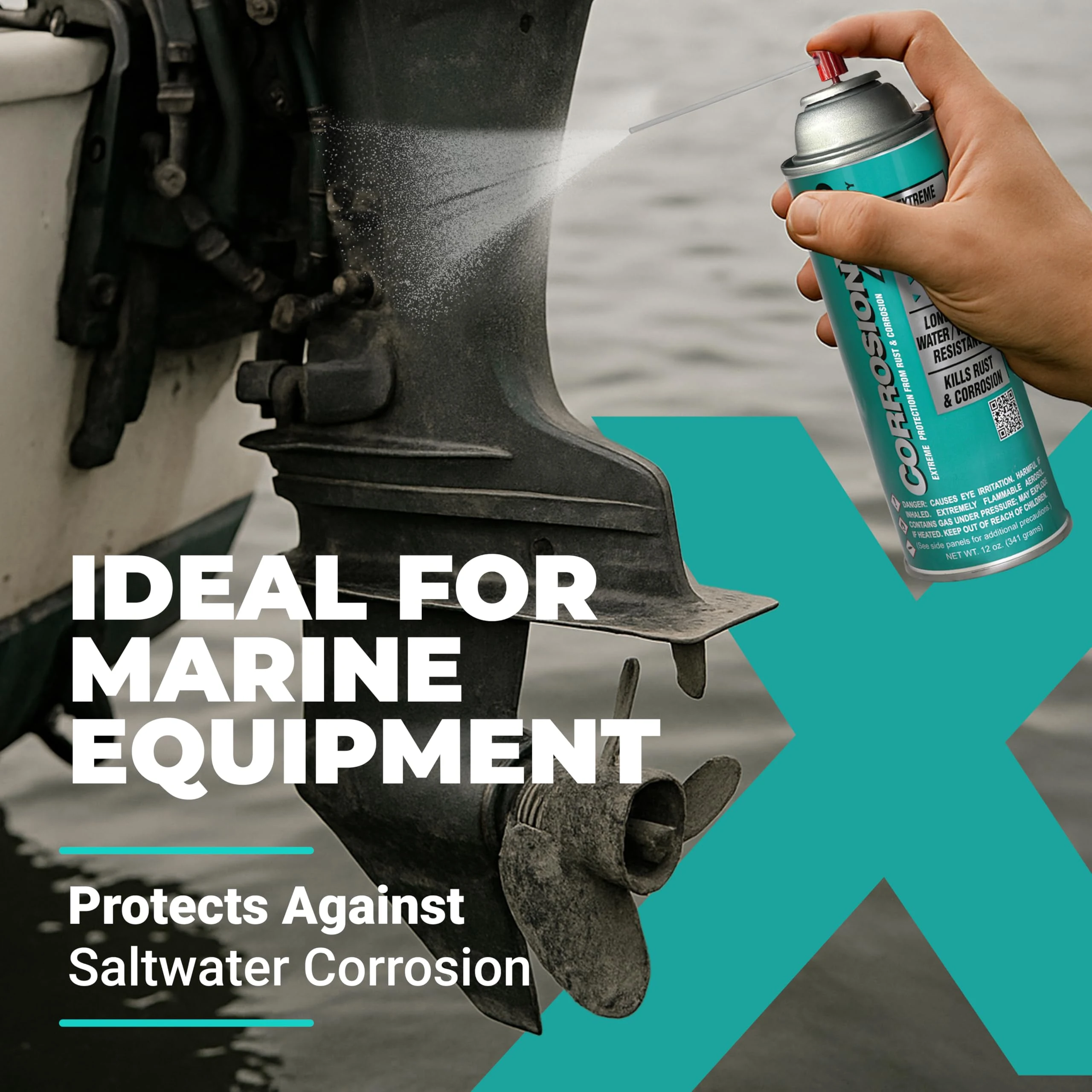 CorrosionX Heavy Duty Anti Rust Spray, Dripless product view 4
