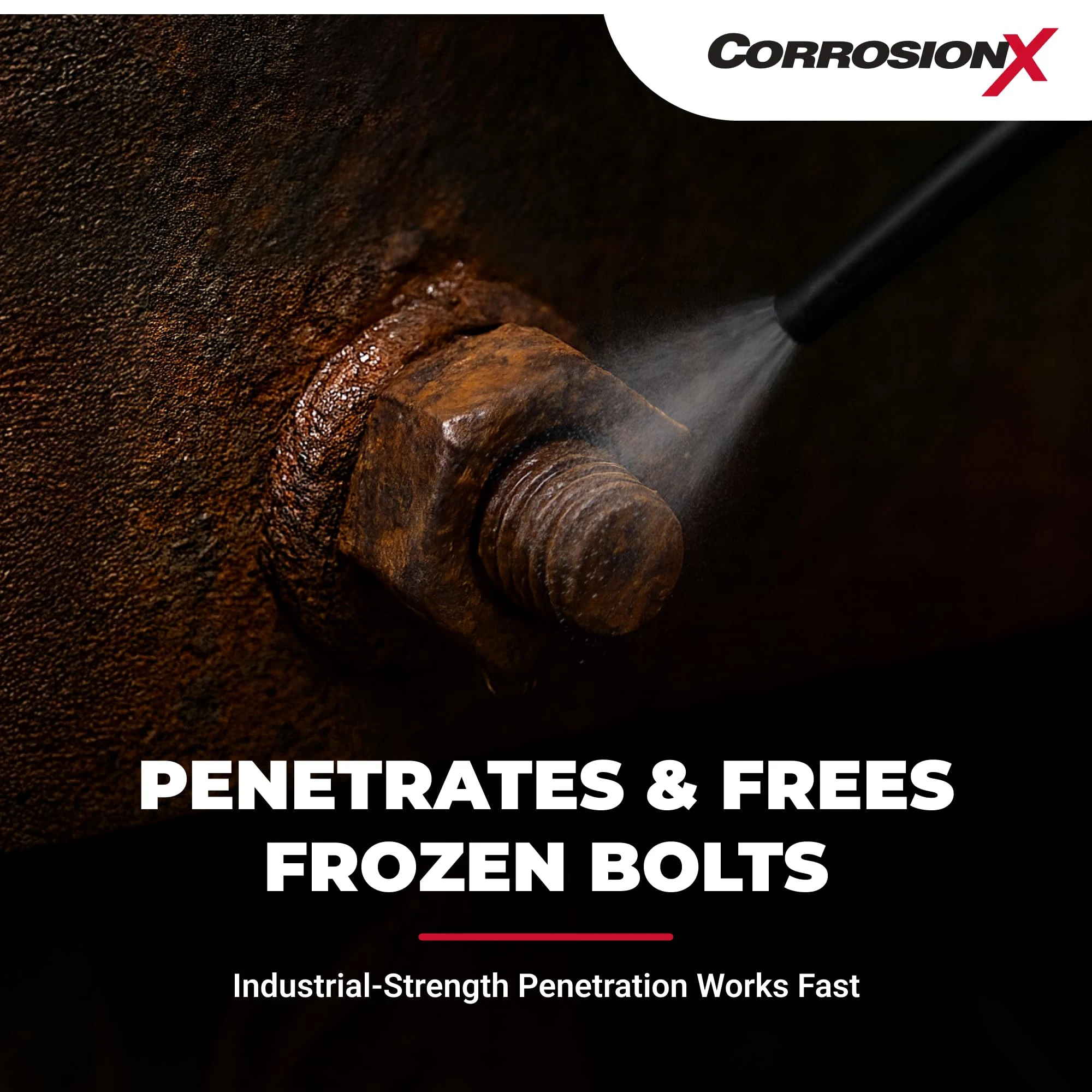 CorrosionX Rust Inhibitor, Industrial-Strength Dielectric Corrosion Prevention, Lubricant & Penetrant for Marine, Automotive product photo, view 5 of 7