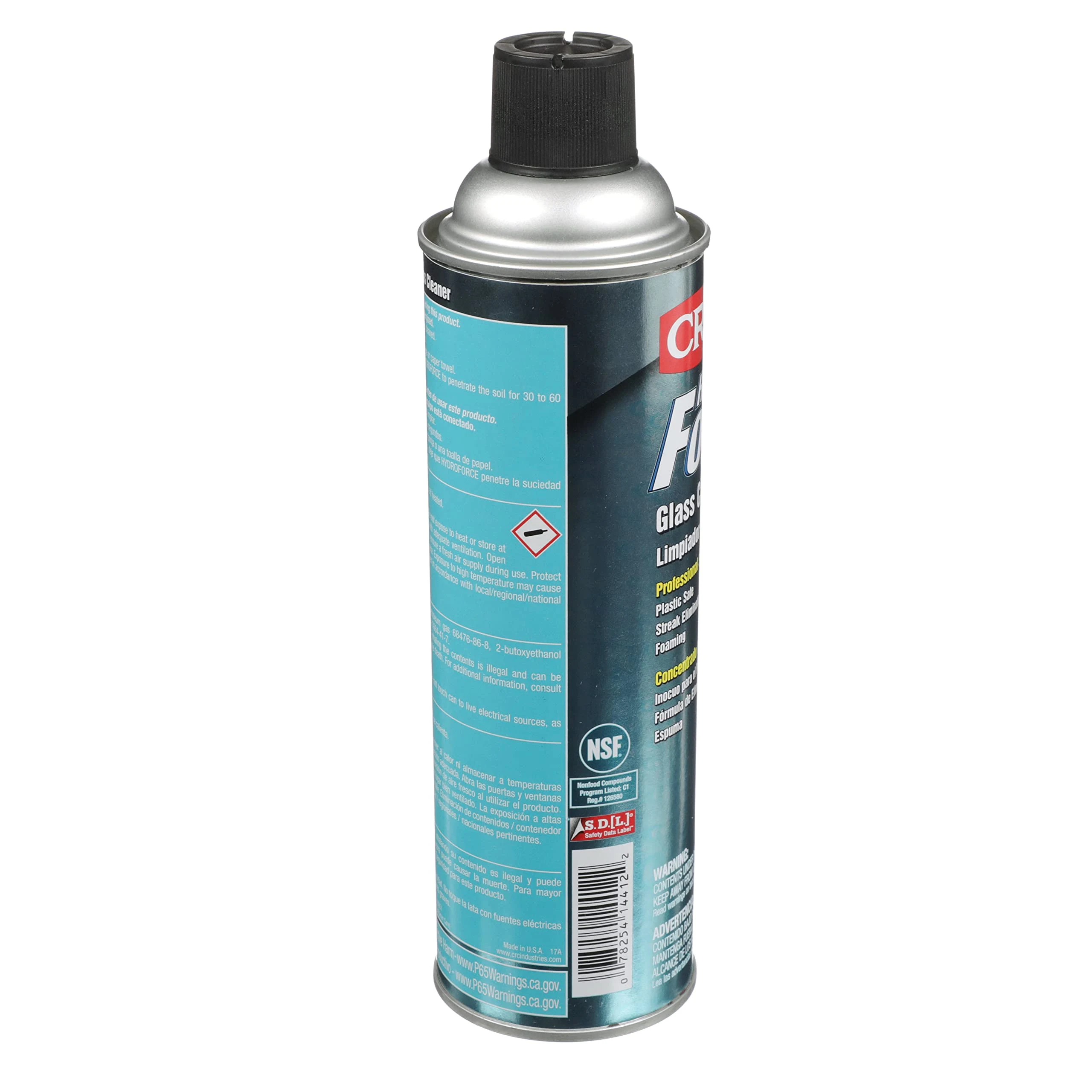 CRC HydroForce Glass Cleaner 14412 – 18 WT. product view 4