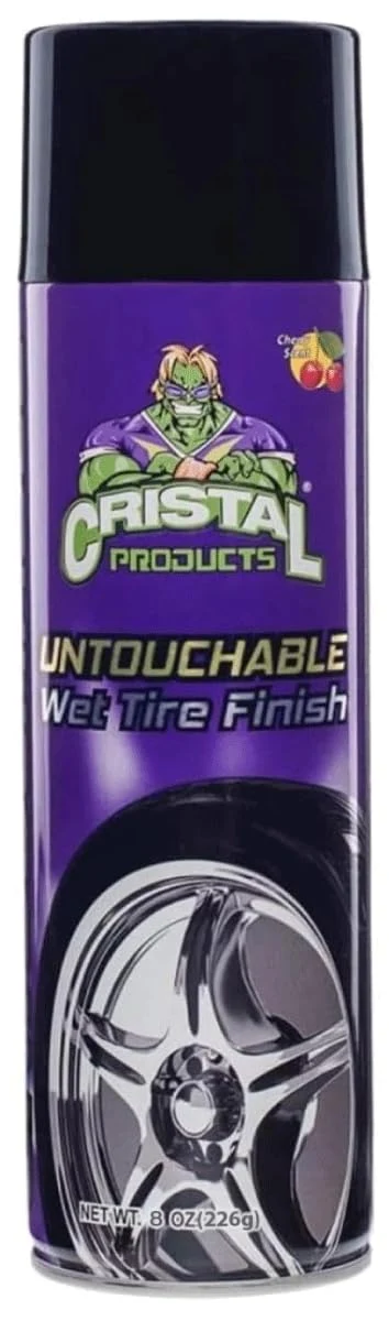 Cristal Products Untouchable Tire Shine Spray – supplied product image