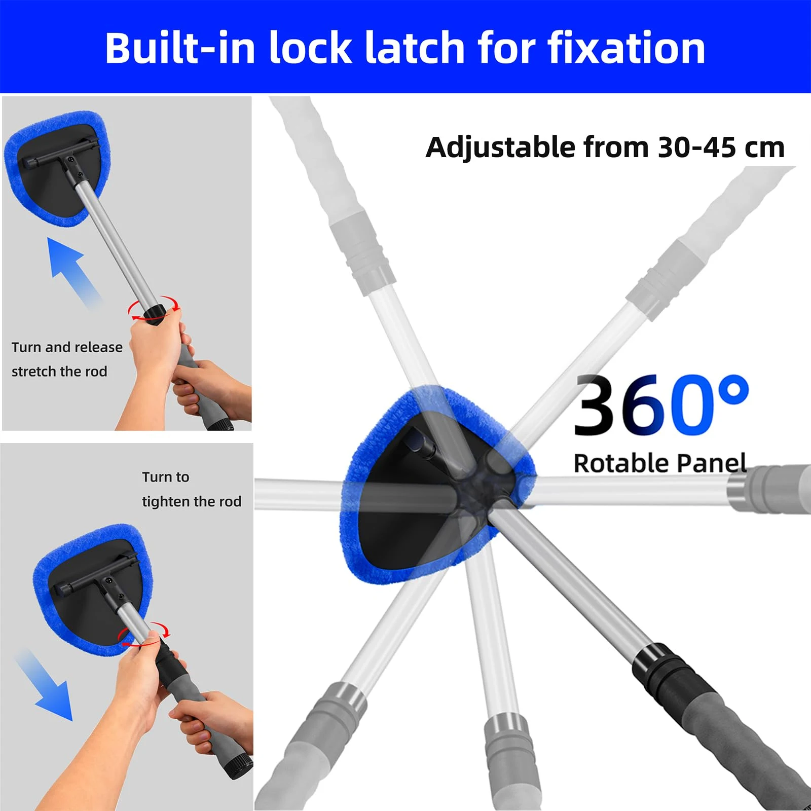 desin Windshield Cleaning Tool, Car Window Cleaner supplied product image