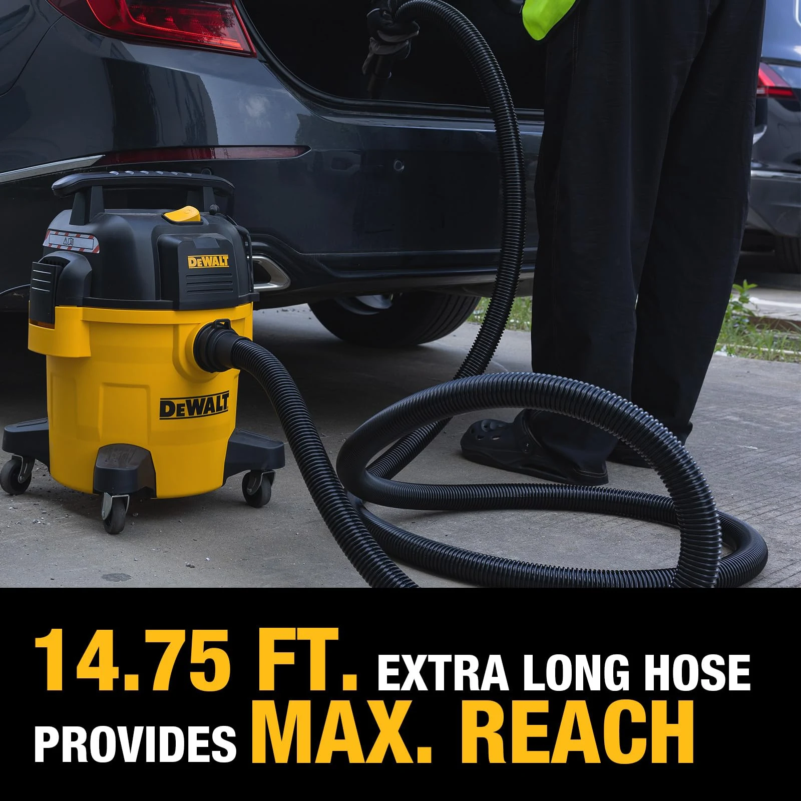 DEWALT 8-Piece Car Detailing Vacuum Hose product view 3