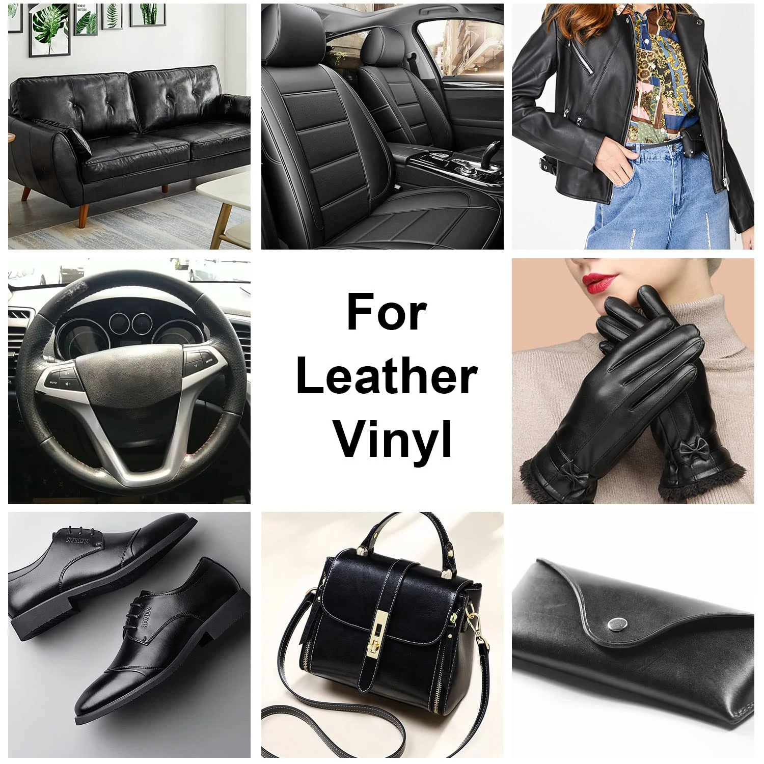drtulz Black Leather Recoloring Balm, Leather product view 3