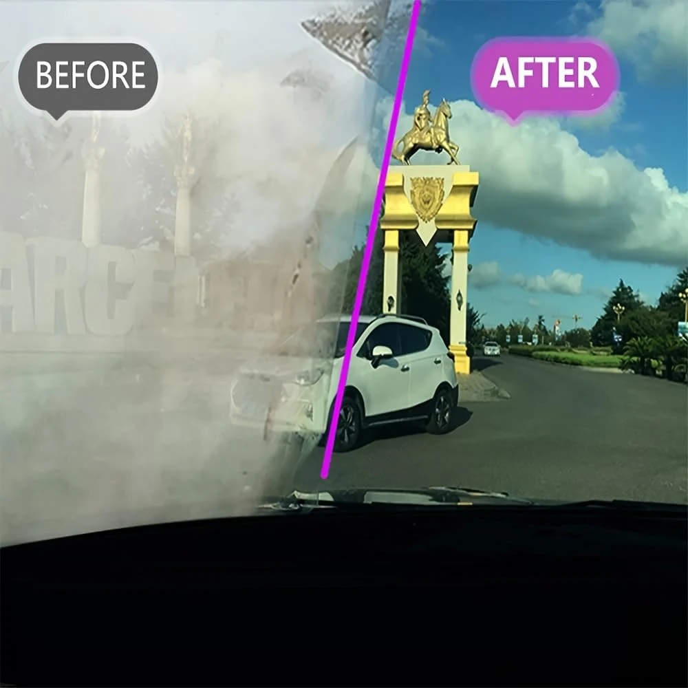 EAFCAuto Anti Fog Spray Car Defogger Glass Antifog Cleaner Coating Liquid Oil Film Removing Spray Anti-Fog for Windows Screen product photo, view 3 of 7