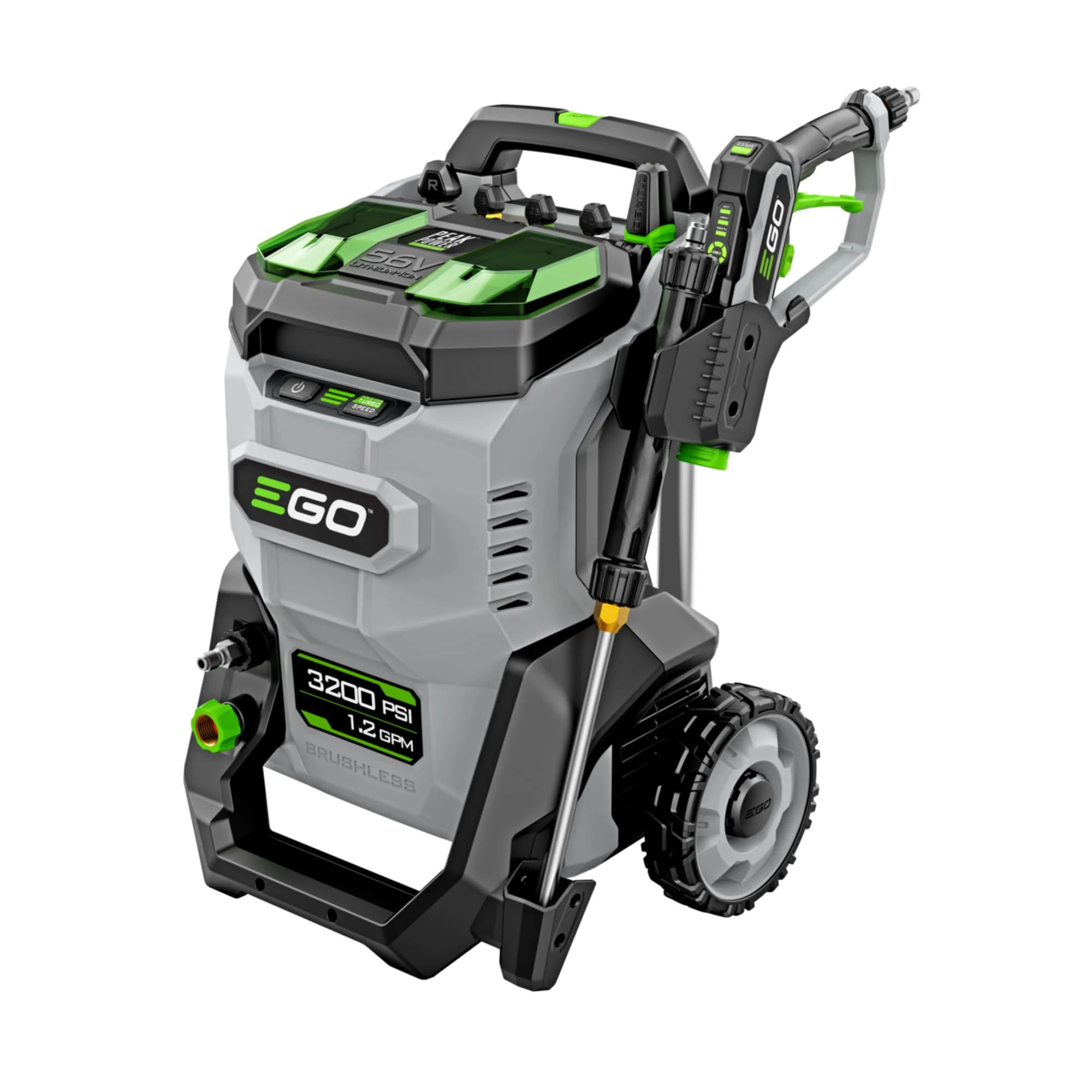 EGO POWER+ Electric Pressure Washer, 3200 PSI Power Washer - HPW3200 product photo, view 2 of 7