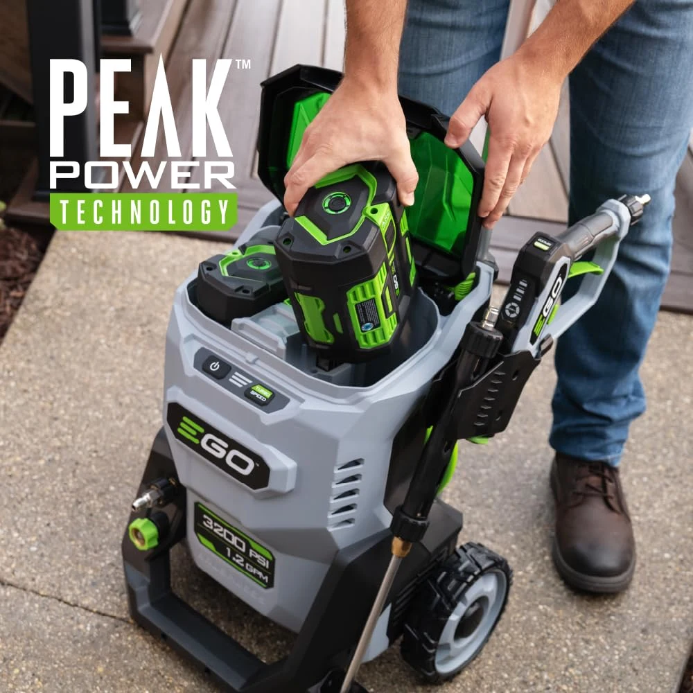 EGO POWER+ Electric Pressure Washer, 3200 PSI Power Washer - HPW3200 product photo, view 4 of 7