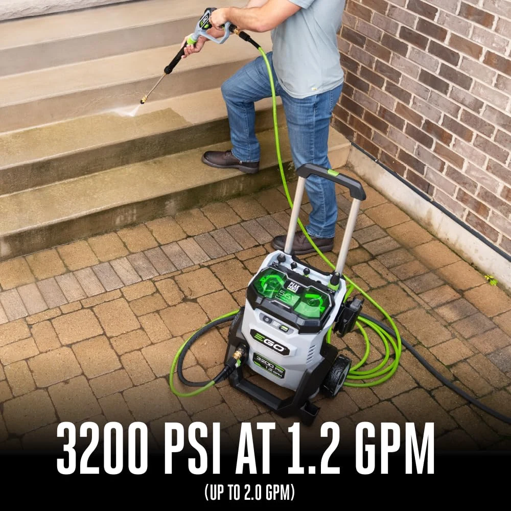 EGO POWER+ Electric Pressure Washer, 3200 PSI Power Washer - HPW3200 product photo, view 5 of 7