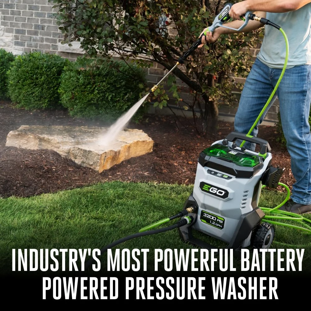 EGO POWER+ Electric Pressure Washer, 3200 PSI Power Washer - HPW3200 product photo, view 6 of 7