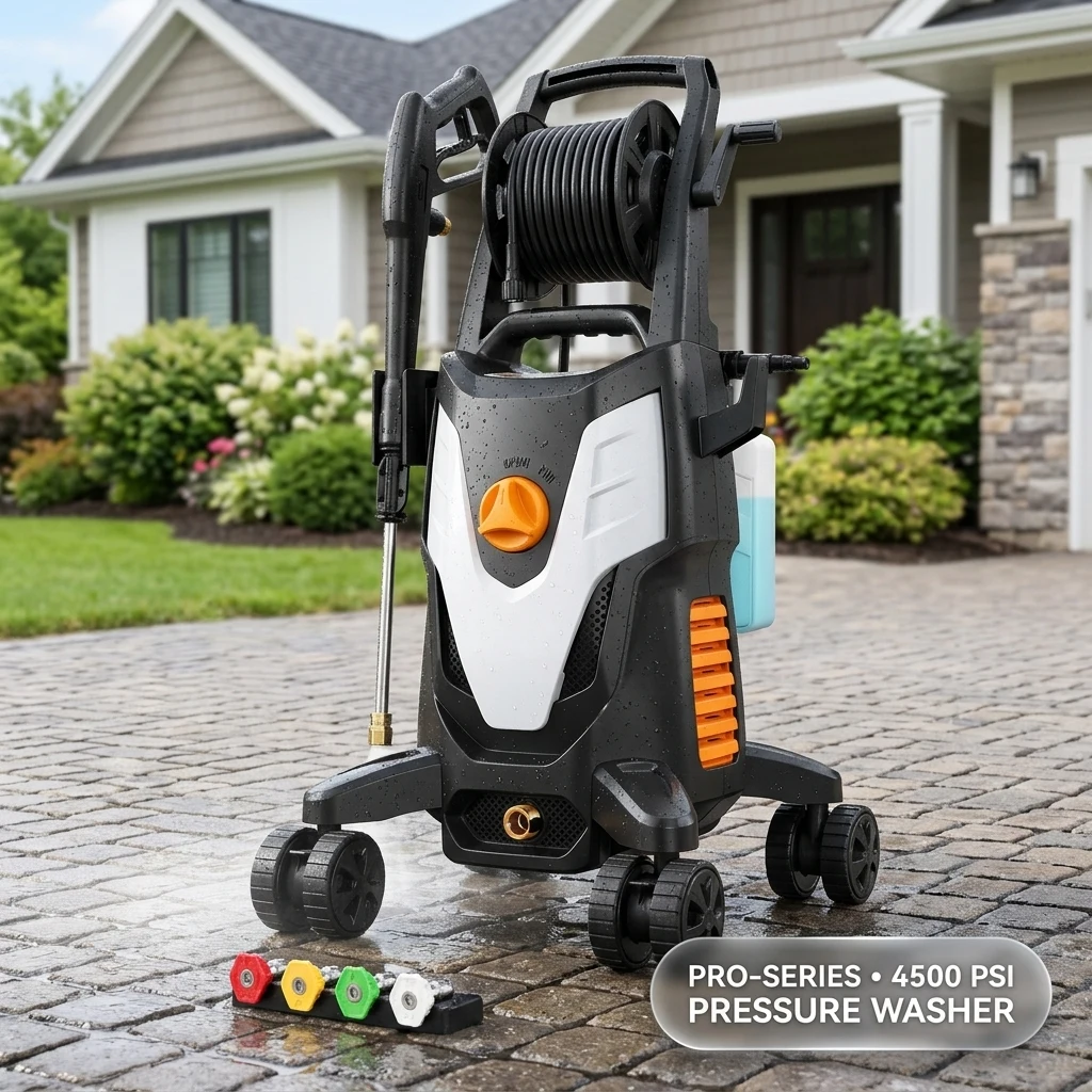 Electric Pressure Washer 4500PSI 2.8 GPM with Anti-Tipping Technology product photo