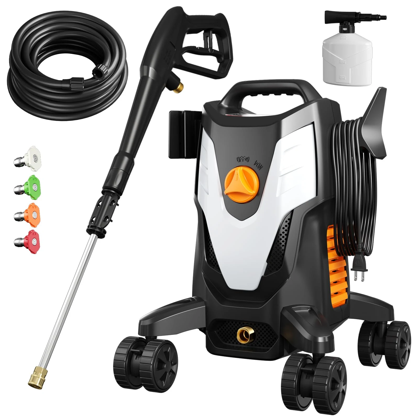 Electric Pressure Washer 4500PSI 2.8 GPM with Anti-Tipping Technology product photo, view 2 of 7