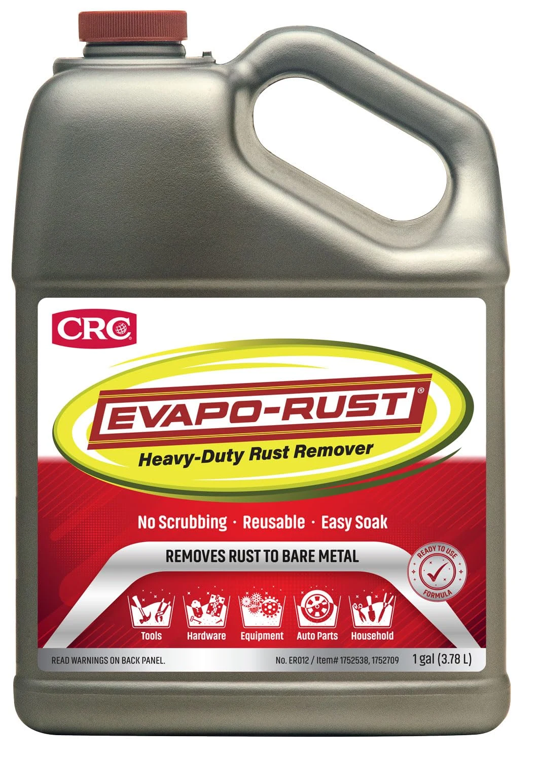 Evapo-Rust CRC Heavy Duty Rust Remover for Metal and Tools - 1 Gallon product photo, view 2 of 6