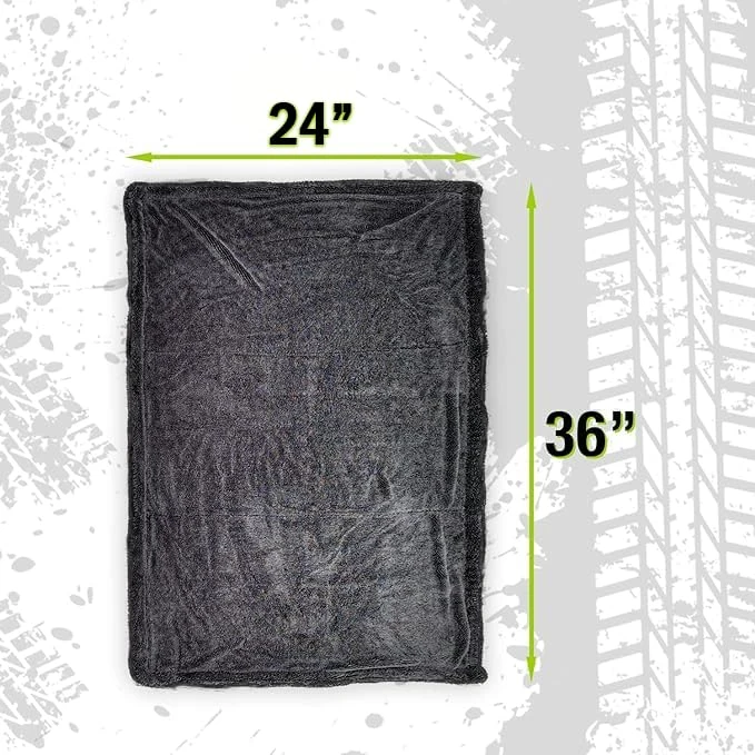 ExoForma Mega Car Drying Towel - Holds Up to 9 lbs, No Streaks, Scratches, or Water Spots product photo, view 4 of 7