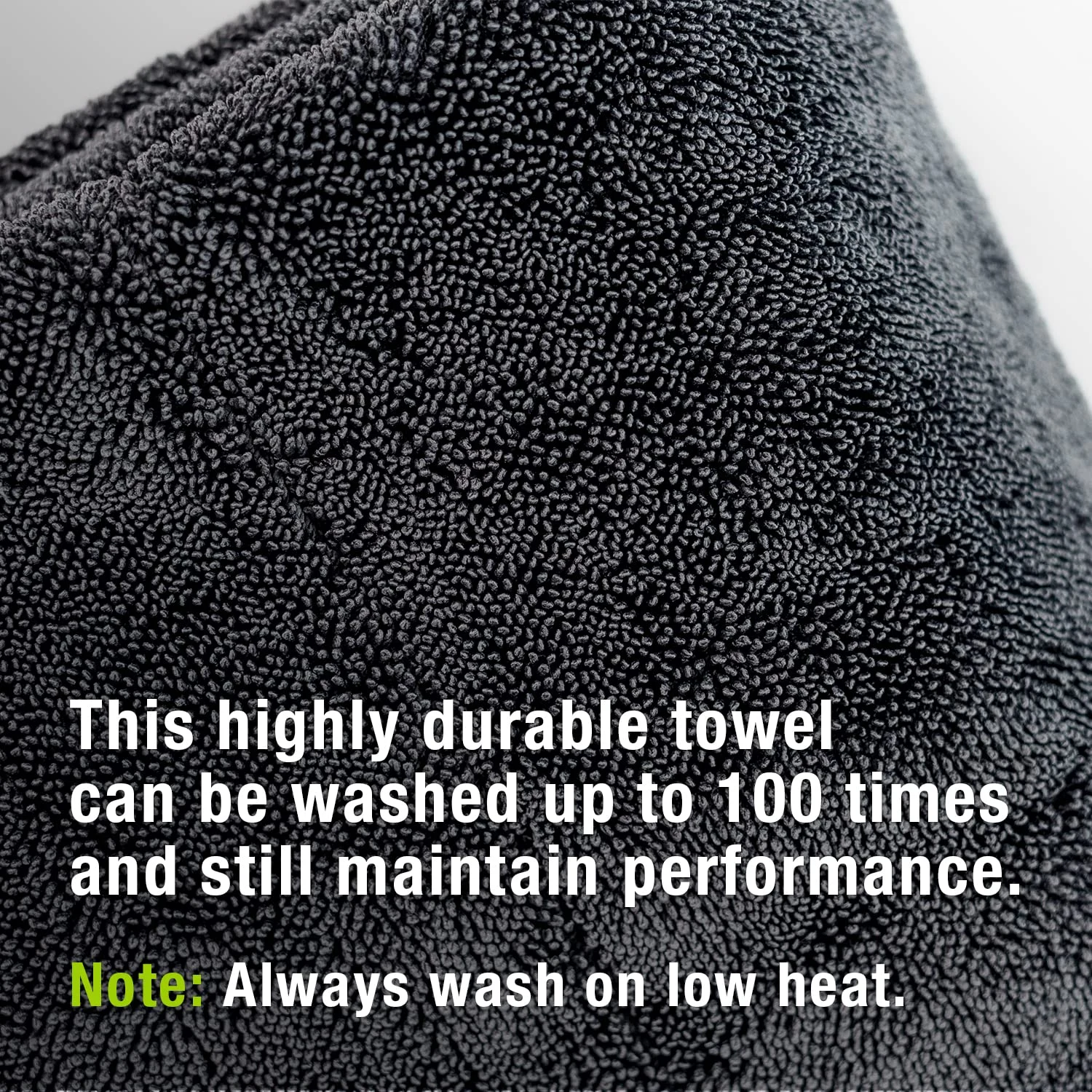 ExoForma Mega Car Drying Towel - Holds Up to 9 lbs, No Streaks, Scratches, or Water Spots product photo, view 5 of 7