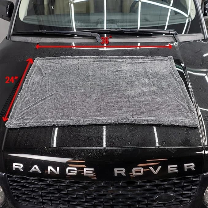 ExoForma Mega Car Drying Towel - Holds Up to 9 lbs, No Streaks, Scratches, or Water Spots product photo, view 7 of 7