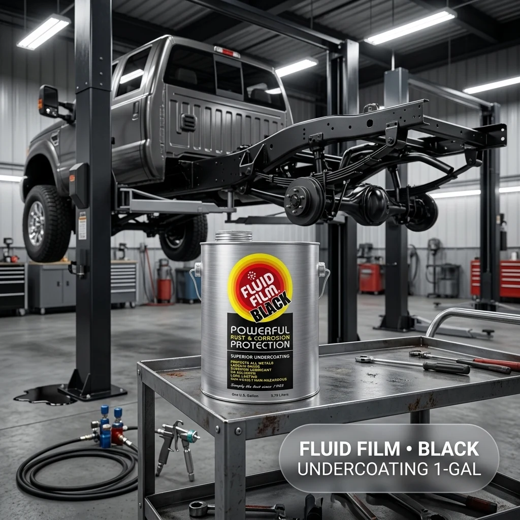 Fluid Film Black Non-Aerosol, Long Lasting Corrosion, Penetrant & Lubricant, Anti-Rust Coating, Protects All Metals in Marine product photo, view 1 of 7