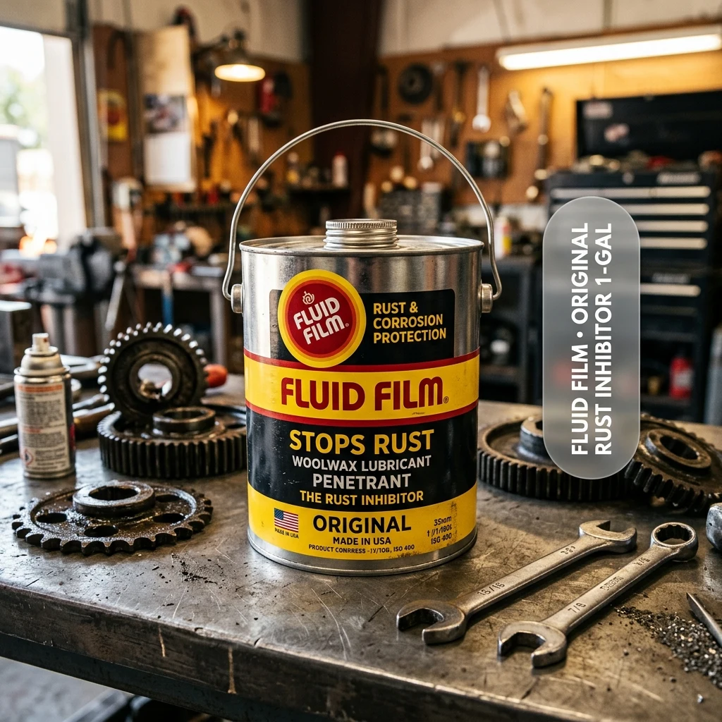 Fluid Film Powerful Rust & Corrosion Protection, Metal Surfaces Penetrant & Lubricant, Marine, Automotive, Industrial, Home ( product photo, view 1 of 2