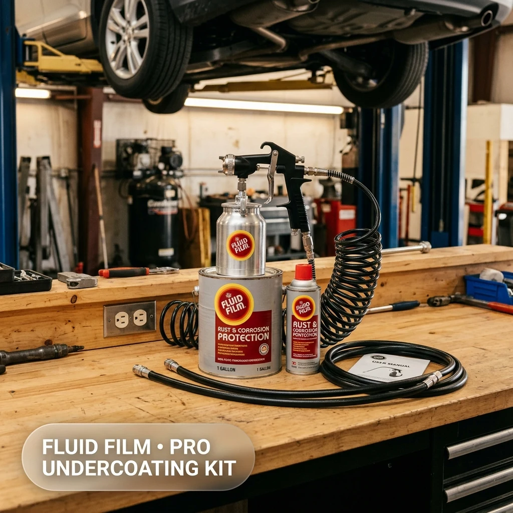 Fluid Film Rust & Corrosion Protection, Metal Surface Penetrant & Lubricant, Marine, Automotive, Industrial, Home, 11.75 Oz A product photo, view 1 of 2