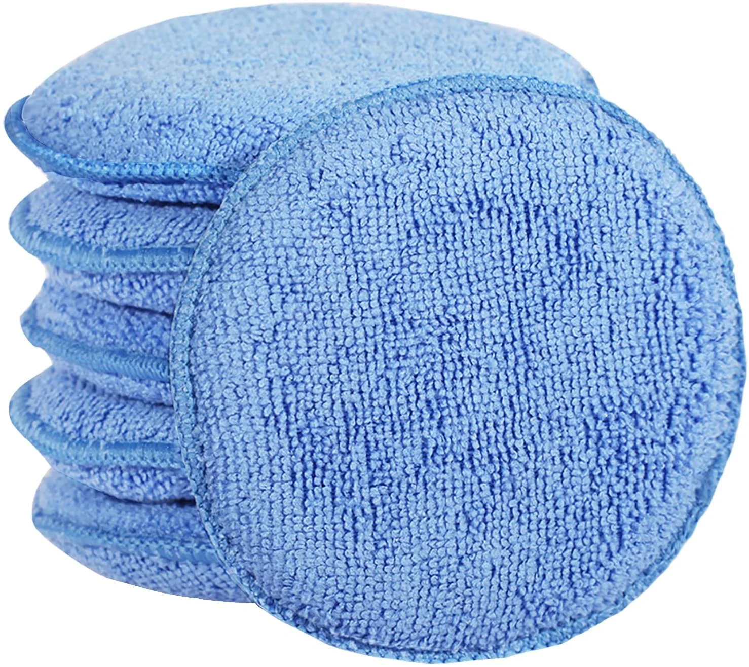FONAROLL Microfiber Wax Applicator Pads, Car Wax Applicator, Buffing & Detail Polishing Foam Pads for Car Cleaning and Fine P product photo, view 2 of 7