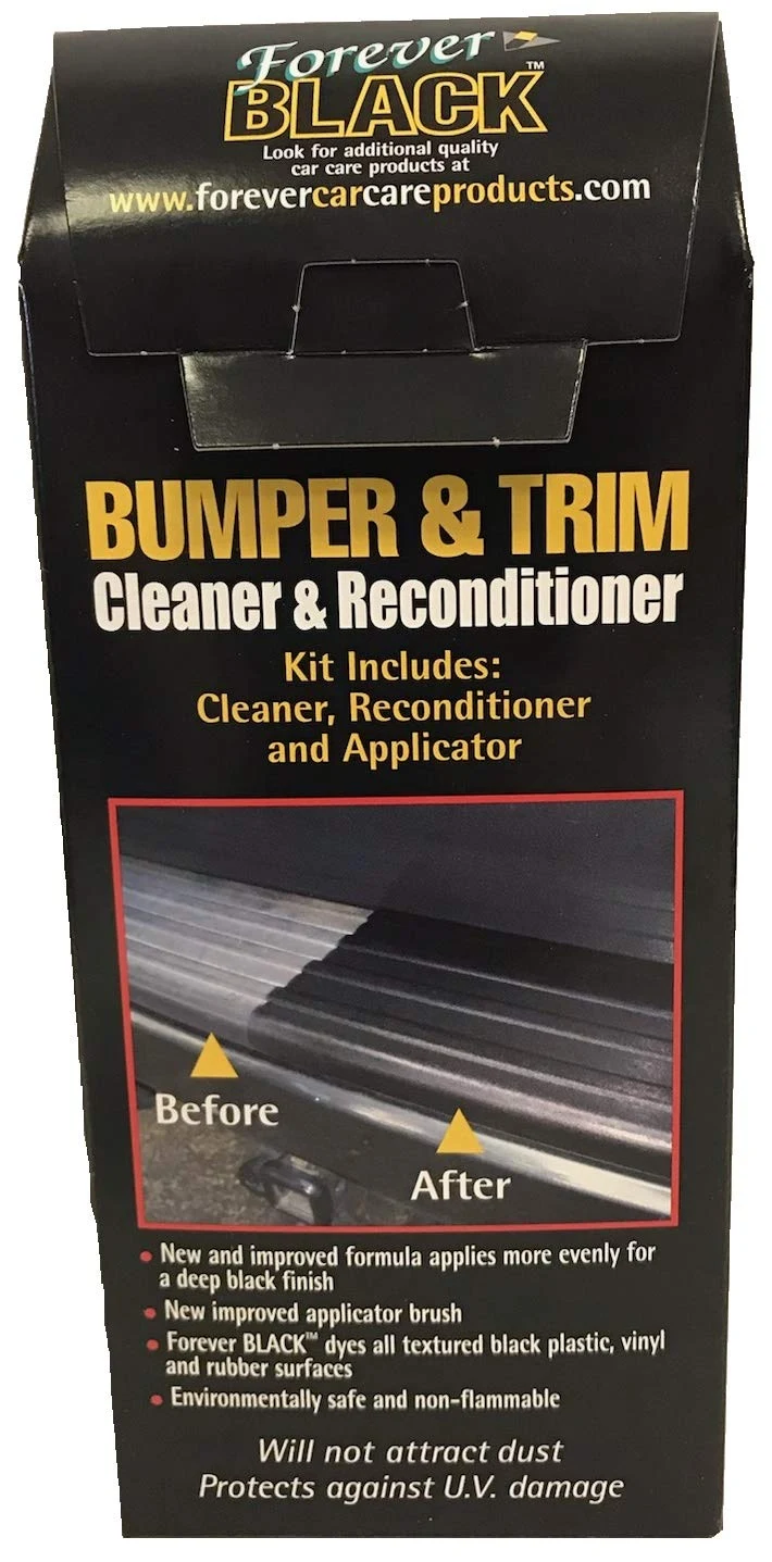 Forever Black Bumper & Trim Kit (NEW Improved Formula & Larger Size) product photo, view 5 of 7