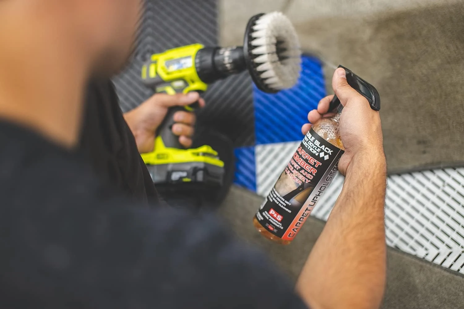 P & S PROFESSIONAL DETAIL PRODUCTS Carpet Bomber – Professional Upholstery Cleaner, Citrus-Based Formula, Removes Grease, Dir product photo, view 6 of 7