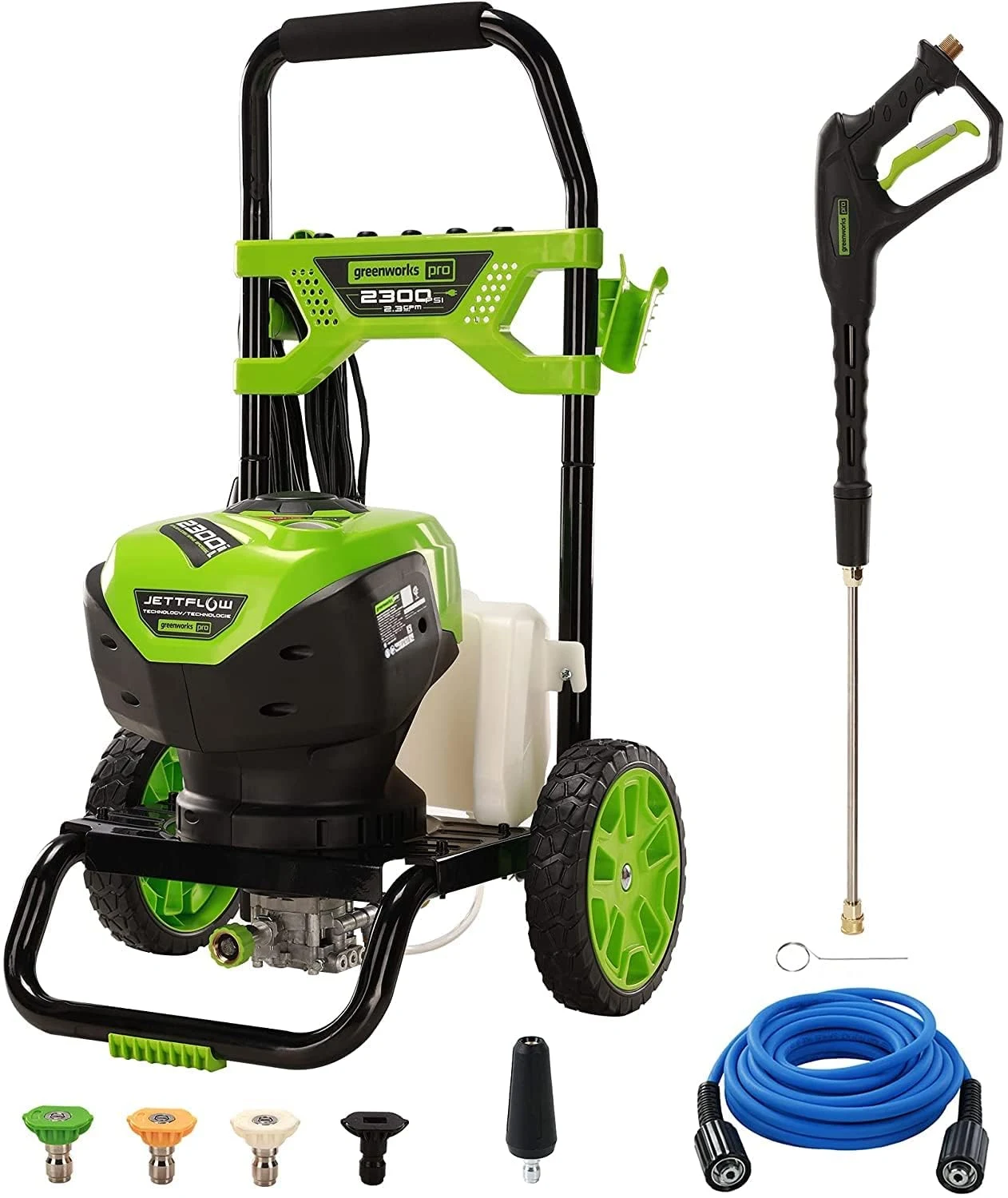 Giraffe Tools Electric Pressure Washer, 2400 PSI 2.3 GPM with 20FT Hose product photo, view 4 of 10