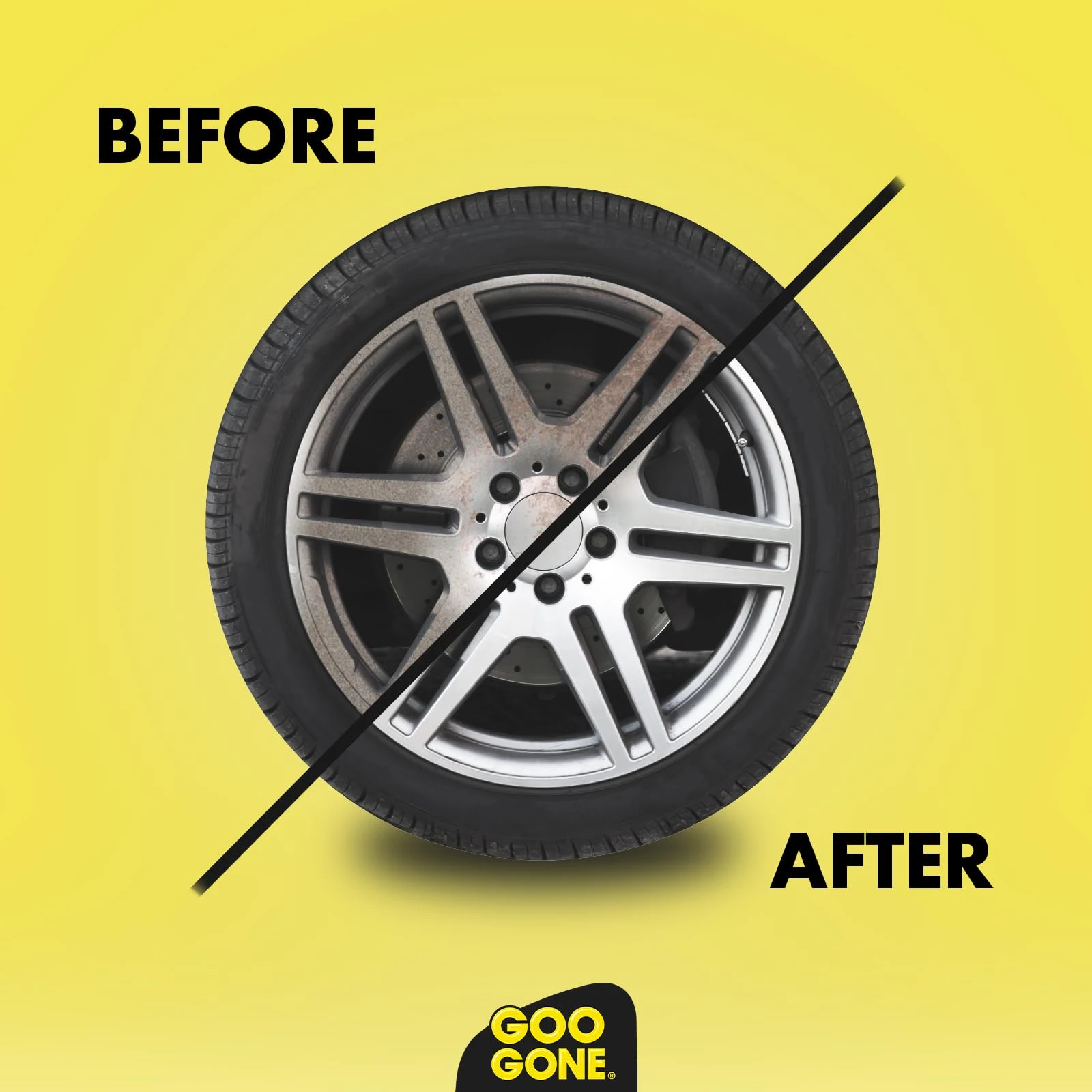Goo Gone Automotive - Cleans Auto Interiors/ Bodies and Rims, Removes Bugs & Stickers - 12 Fl. Oz product photo, view 5 of 7