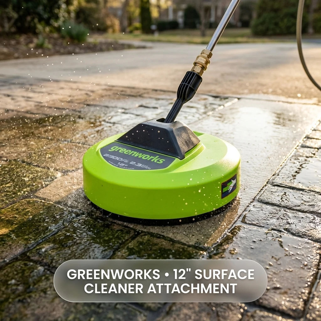 Greenworks 12" (in.) Surface Cleaner Pressure Washer Attachment product photo