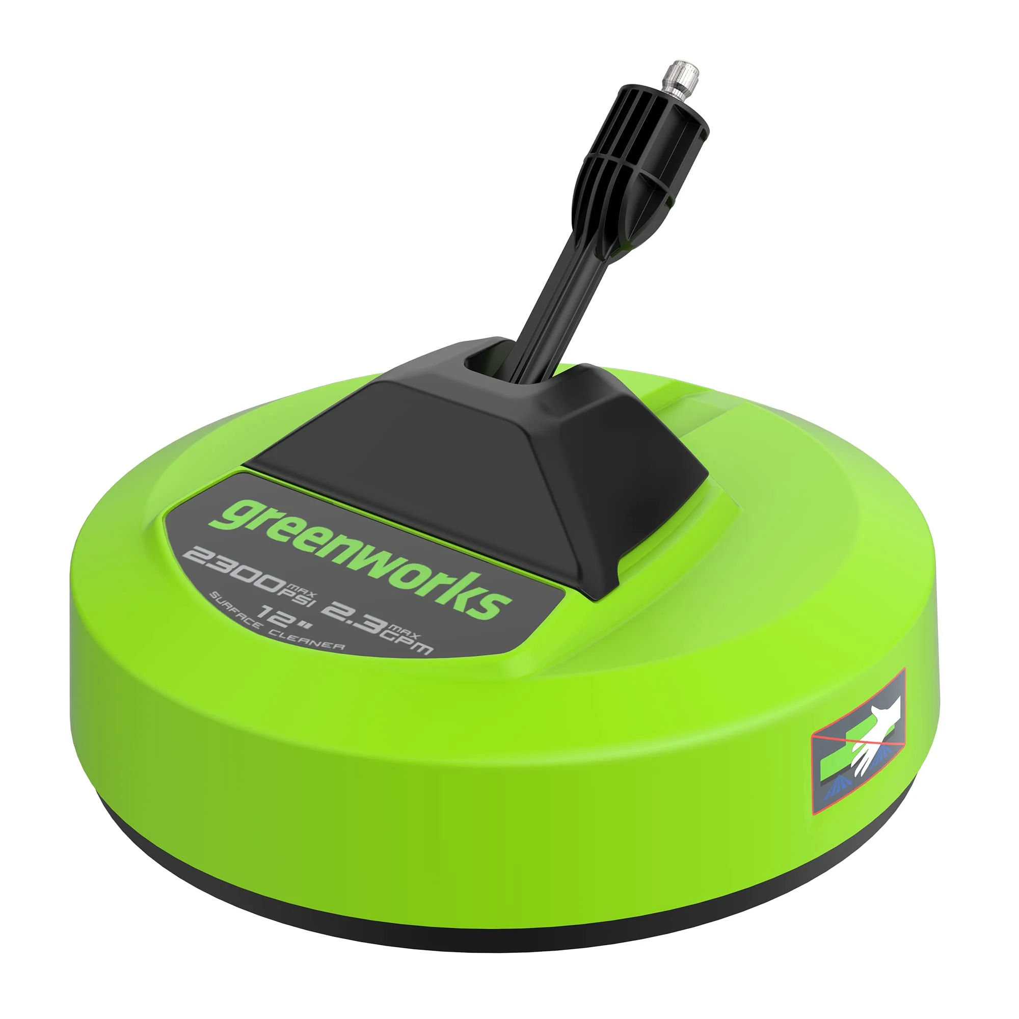 Greenworks 12" (in.) Surface Cleaner Pressure Washer Attachment product photo, view 2 of 8