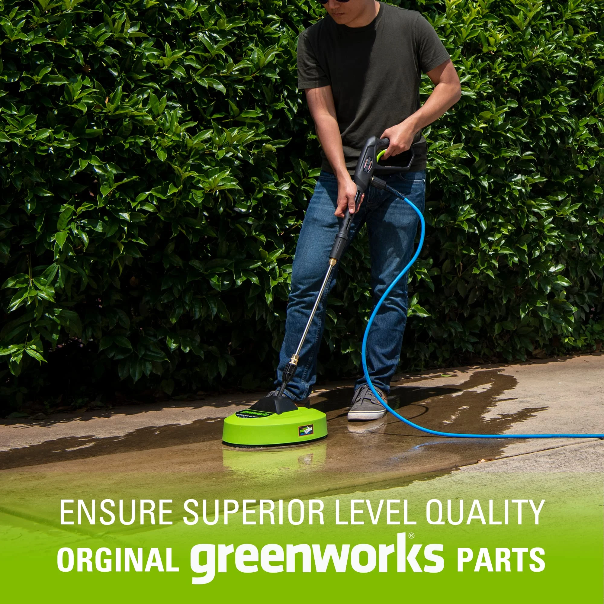 Greenworks 12" (in.) Surface Cleaner Pressure Washer Attachment product photo, view 6 of 8